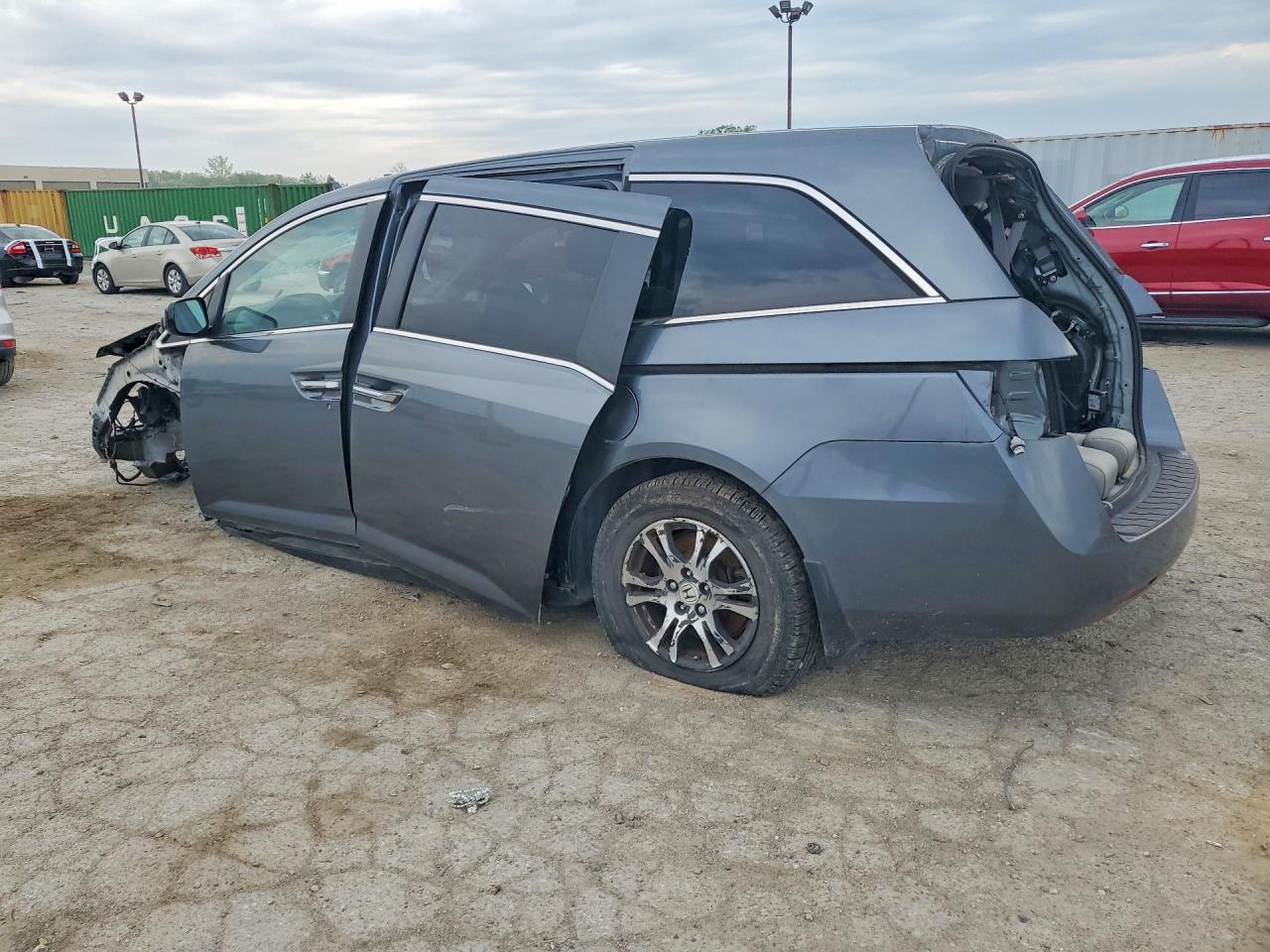 2011 Honda Odyssey Exl Серый vin: 5FNRL5H68BB038035