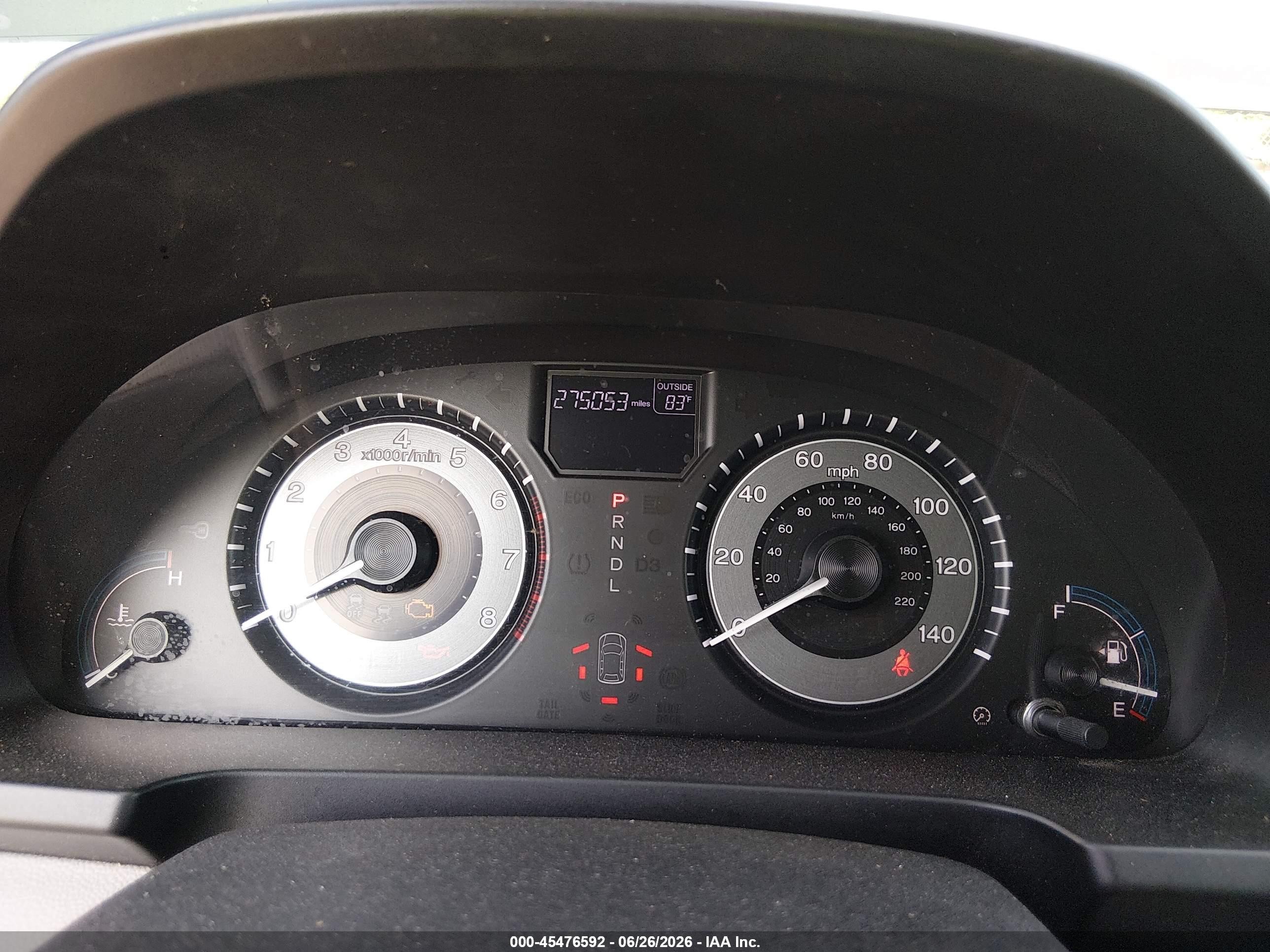 2011 Honda Odyssey Ex-l Gray vin: 5FNRL5H68BB043493