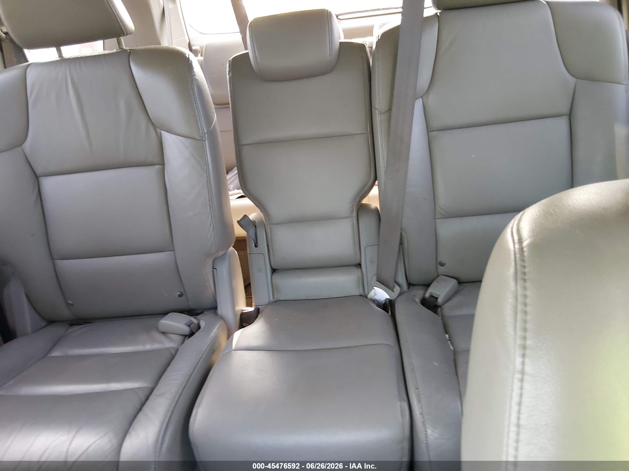 2011 Honda Odyssey Ex-l Gray vin: 5FNRL5H68BB043493