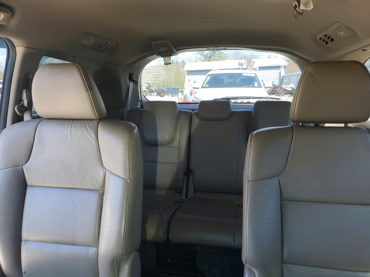 2011 Honda Odyssey Exl Burgundy vin: 5FNRL5H68BB061184