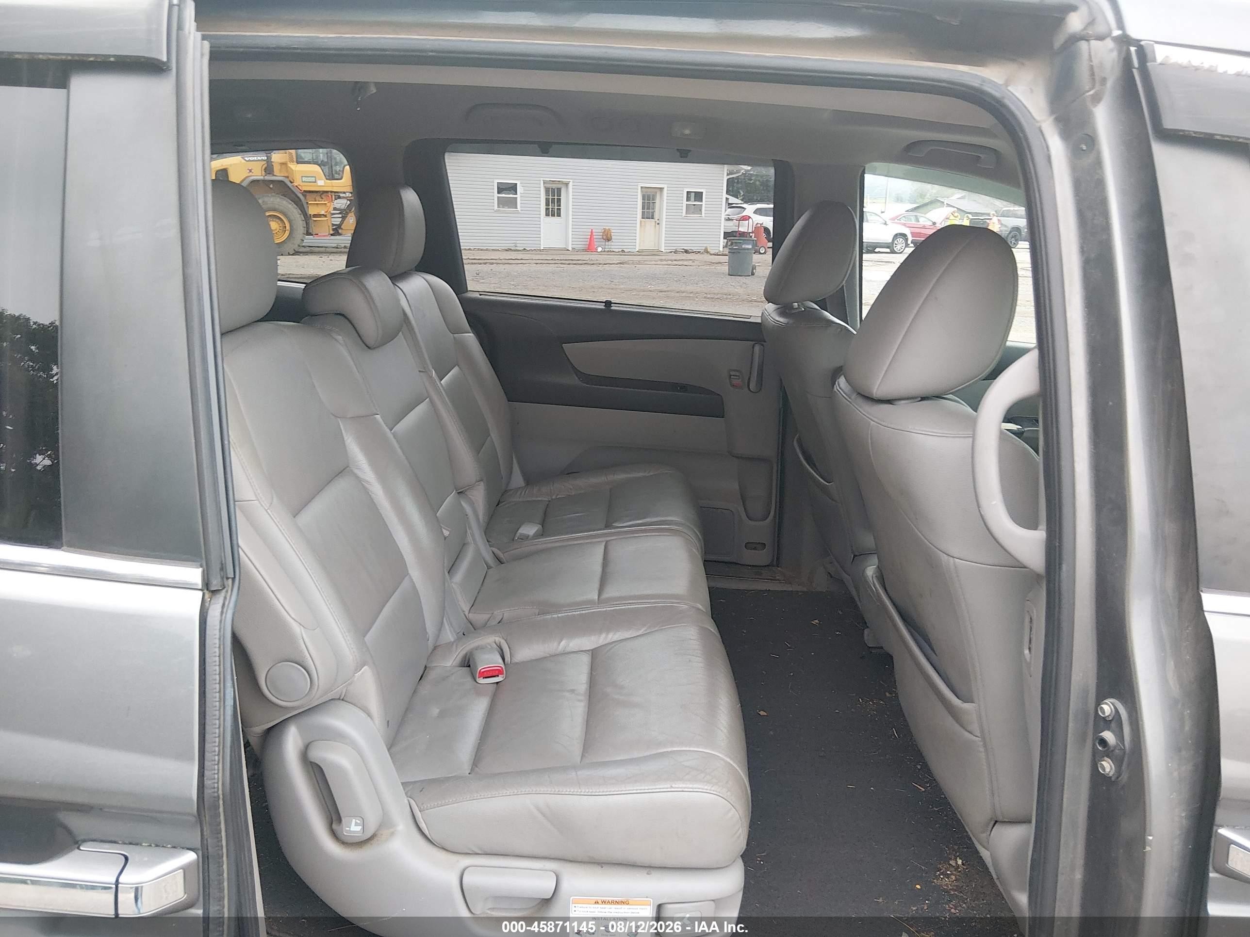 2011 Honda Odyssey Ex-l Navy vin: 5FNRL5H68BB068281