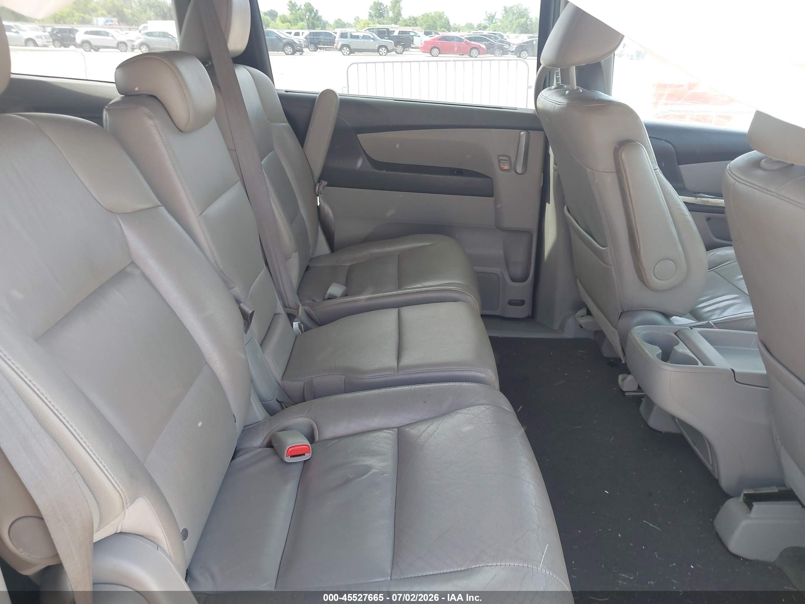 2011 Honda Odyssey Ex-l Gray vin: 5FNRL5H68BB068619