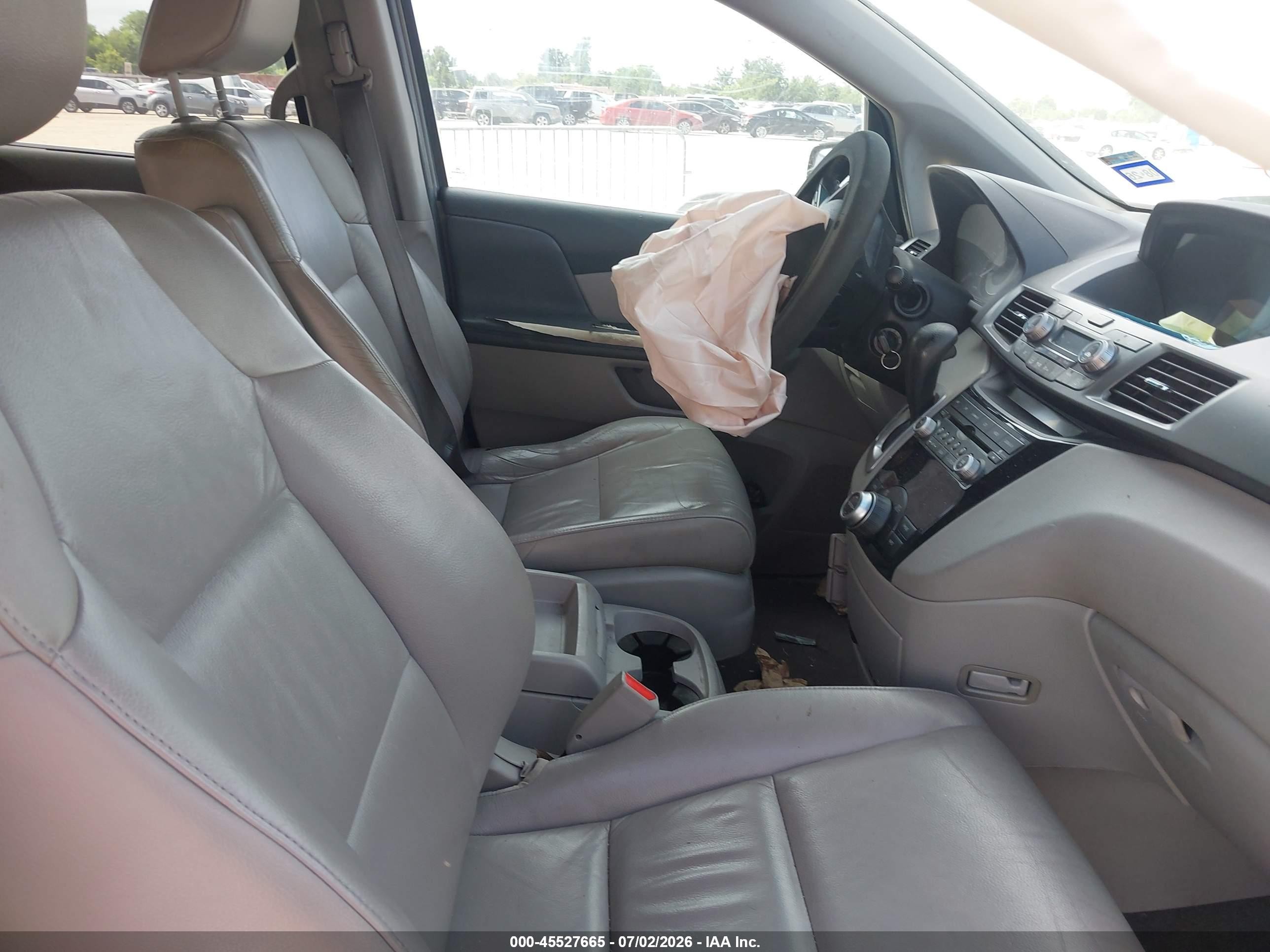 2011 Honda Odyssey Ex-l Gray vin: 5FNRL5H68BB068619