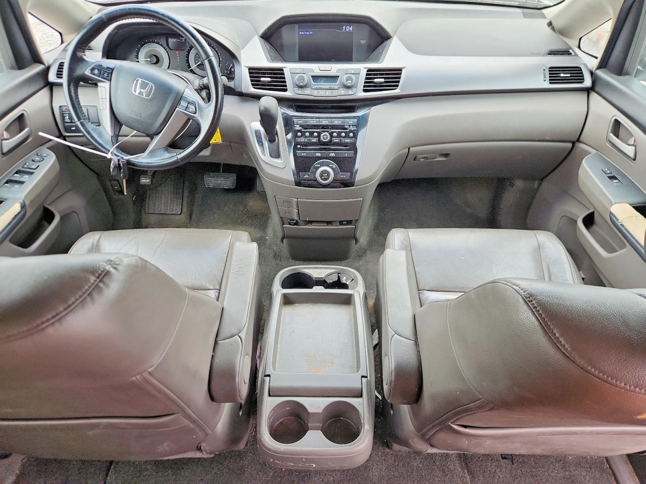 2011 Honda Odyssey Exl Gray vin: 5FNRL5H68BB097165