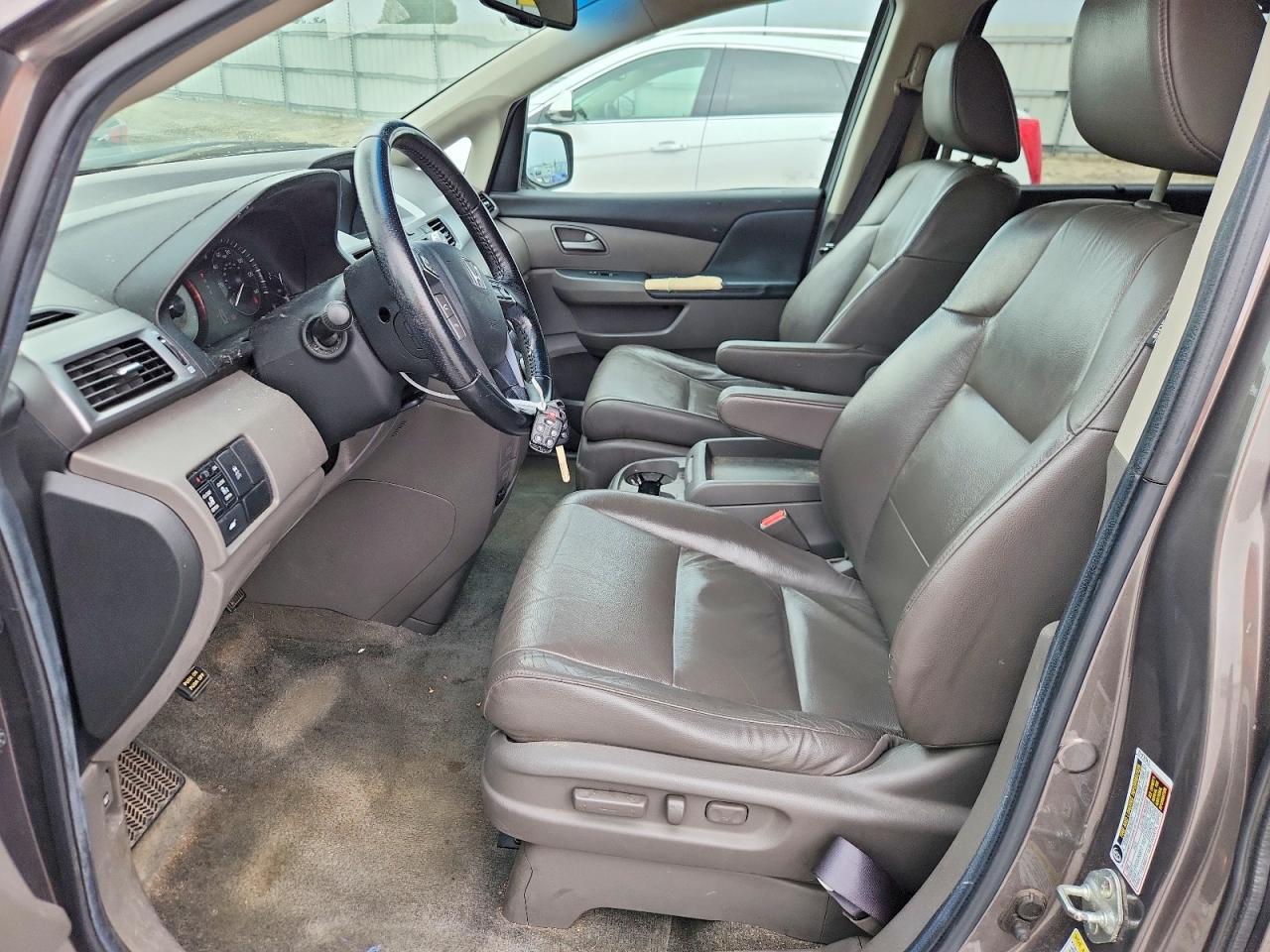2011 Honda Odyssey Exl Gray vin: 5FNRL5H68BB097165