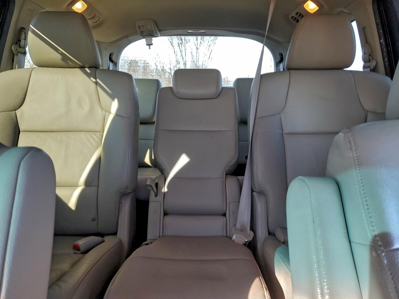 2011 Honda Odyssey Exl Tan vin: 5FNRL5H68BB098722