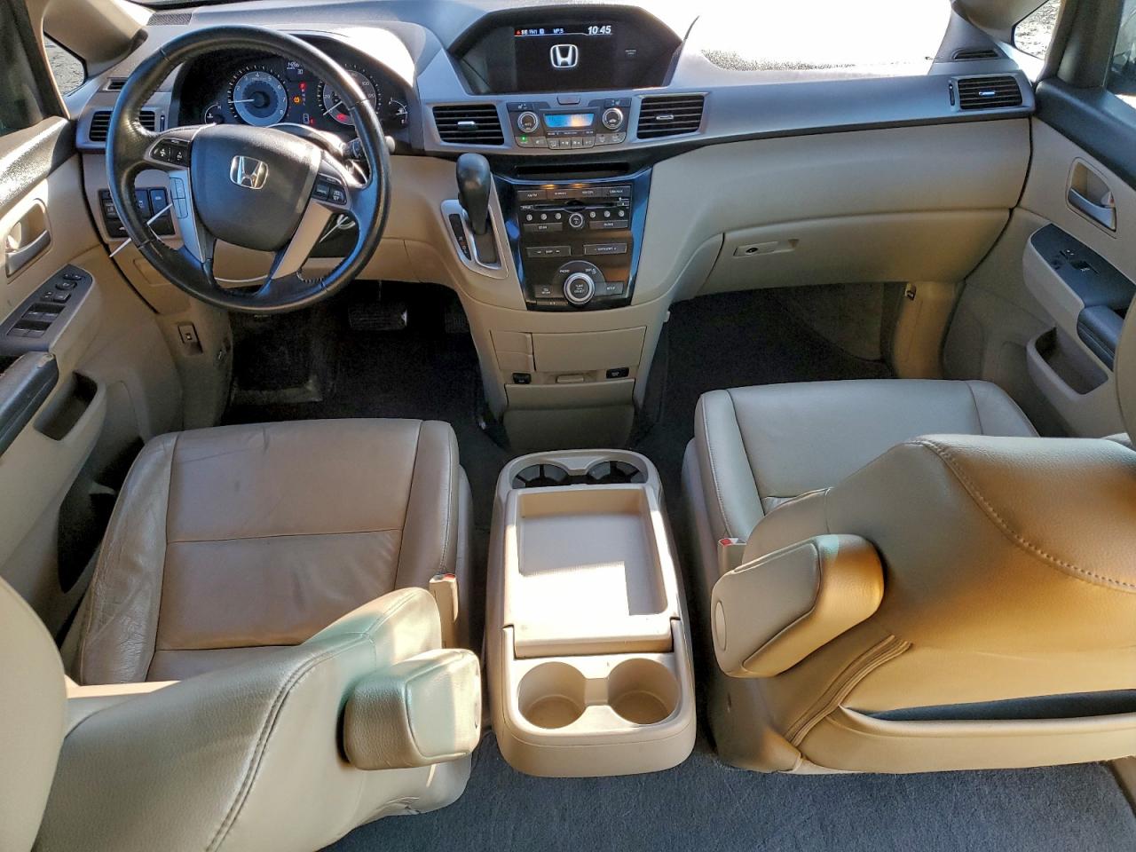 2011 Honda Odyssey Exl Tan vin: 5FNRL5H68BB098722