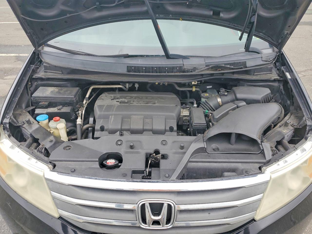 2011 Honda Odyssey Exl Black vin: 5FNRL5H68BB101070
