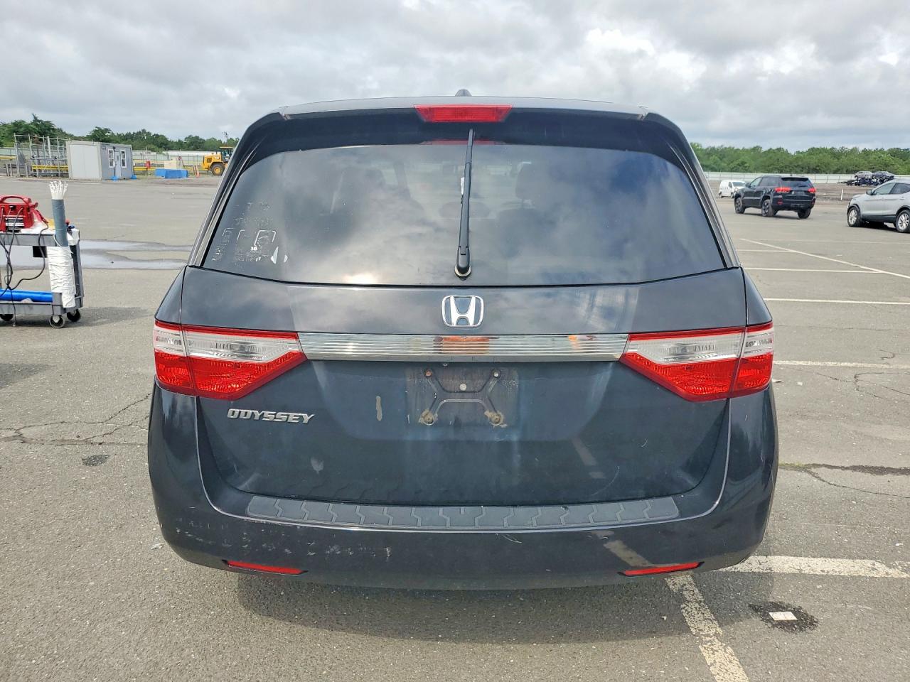 2011 Honda Odyssey Exl Black vin: 5FNRL5H68BB101070