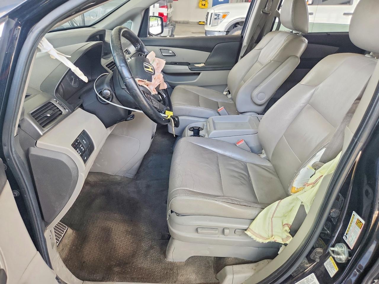 2012 Honda Odyssey Exl Black vin: 5FNRL5H68CB003688