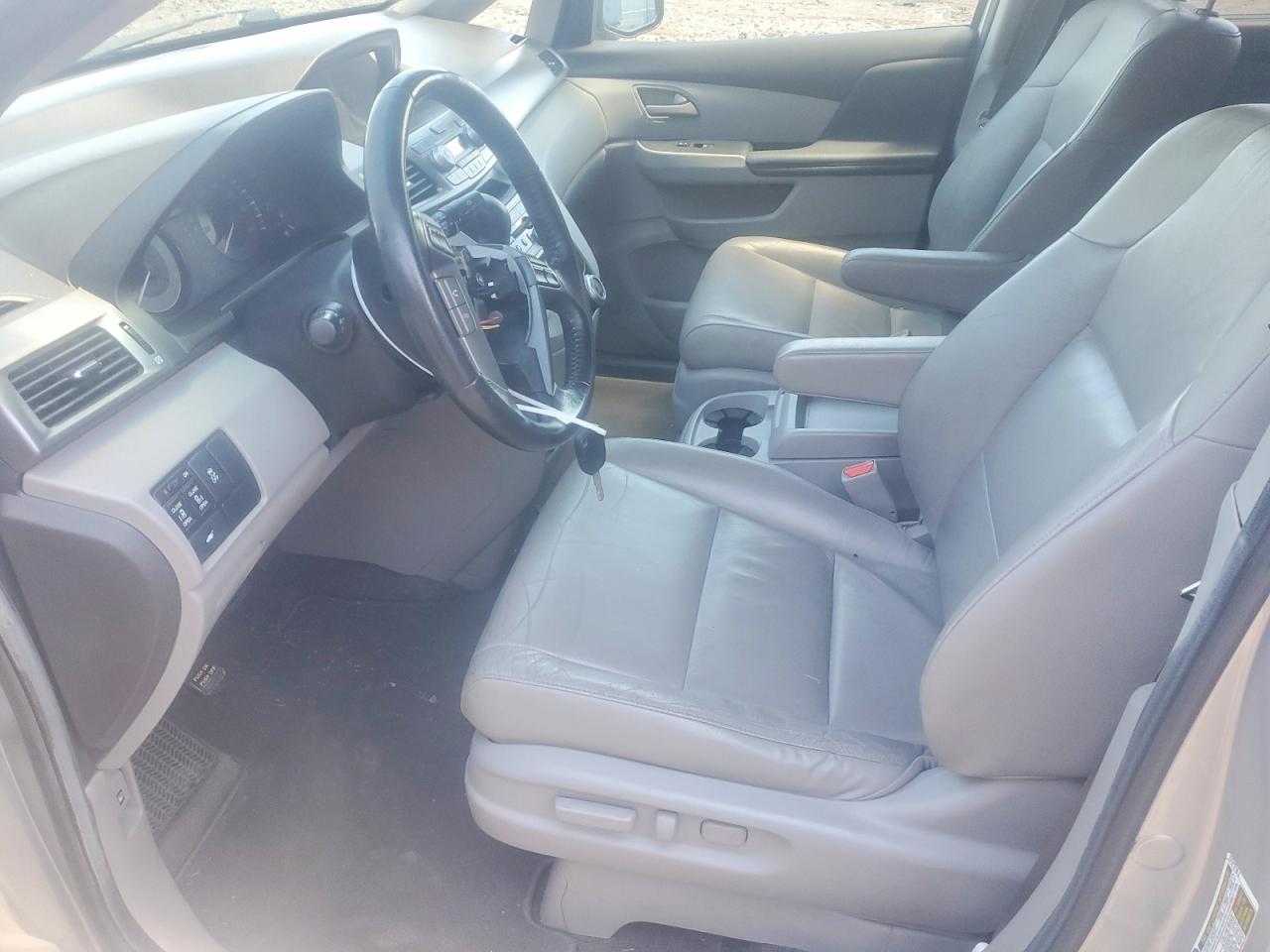 2012 Honda Odyssey Exl Silver vin: 5FNRL5H68CB035153