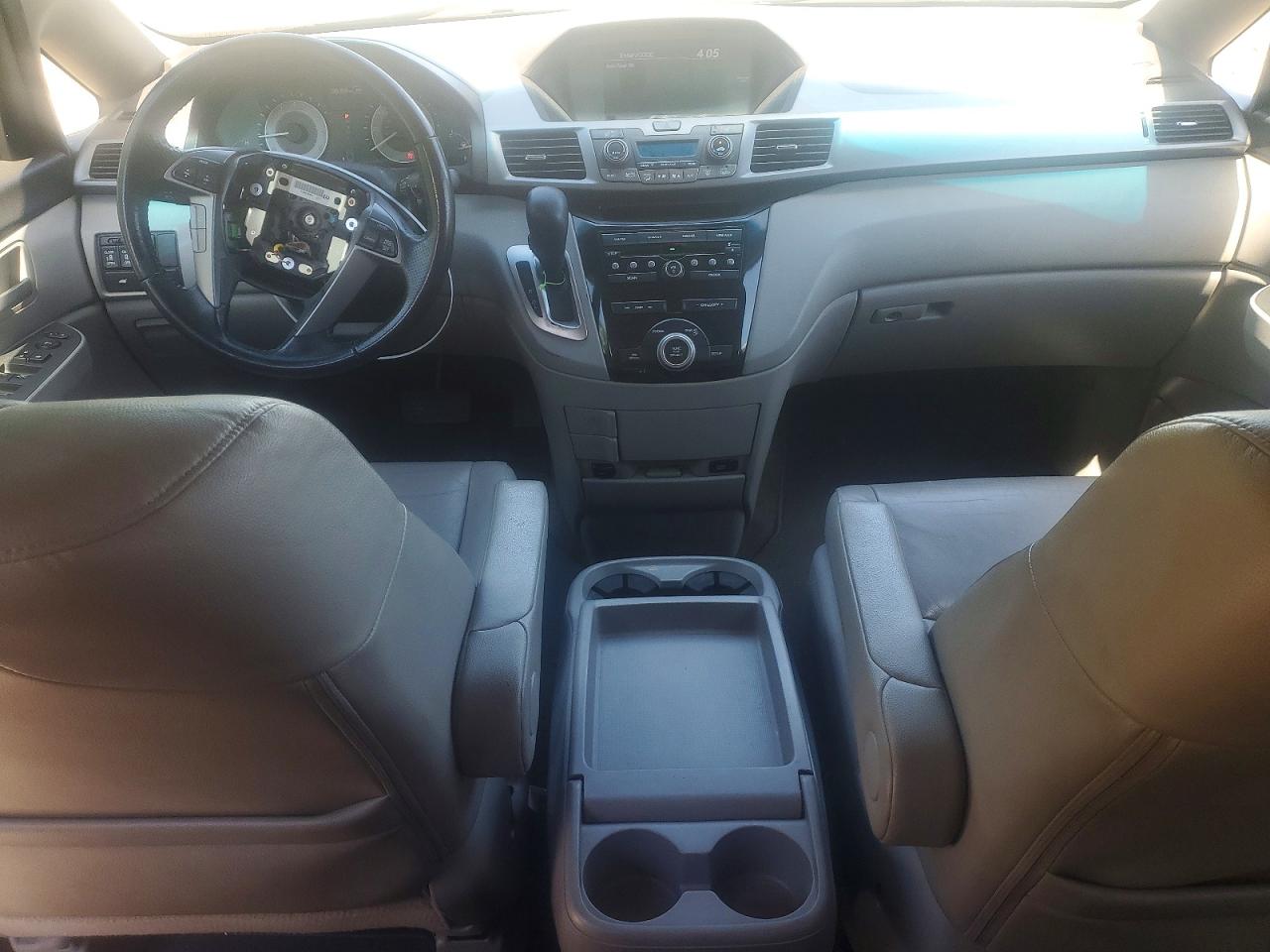 2012 Honda Odyssey Exl Silver vin: 5FNRL5H68CB035153