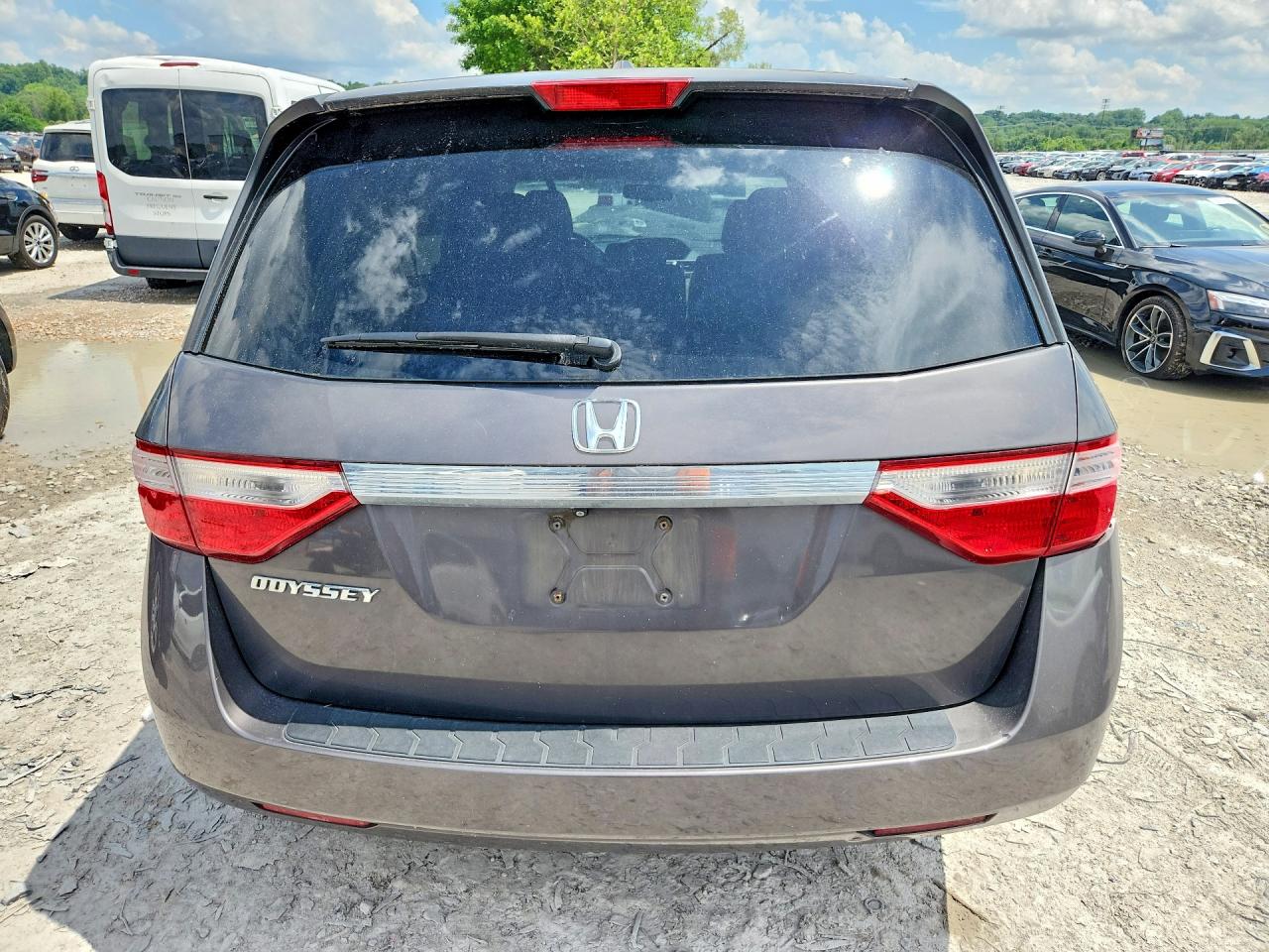 2012 Honda Odyssey Exl Gray vin: 5FNRL5H68CB076012
