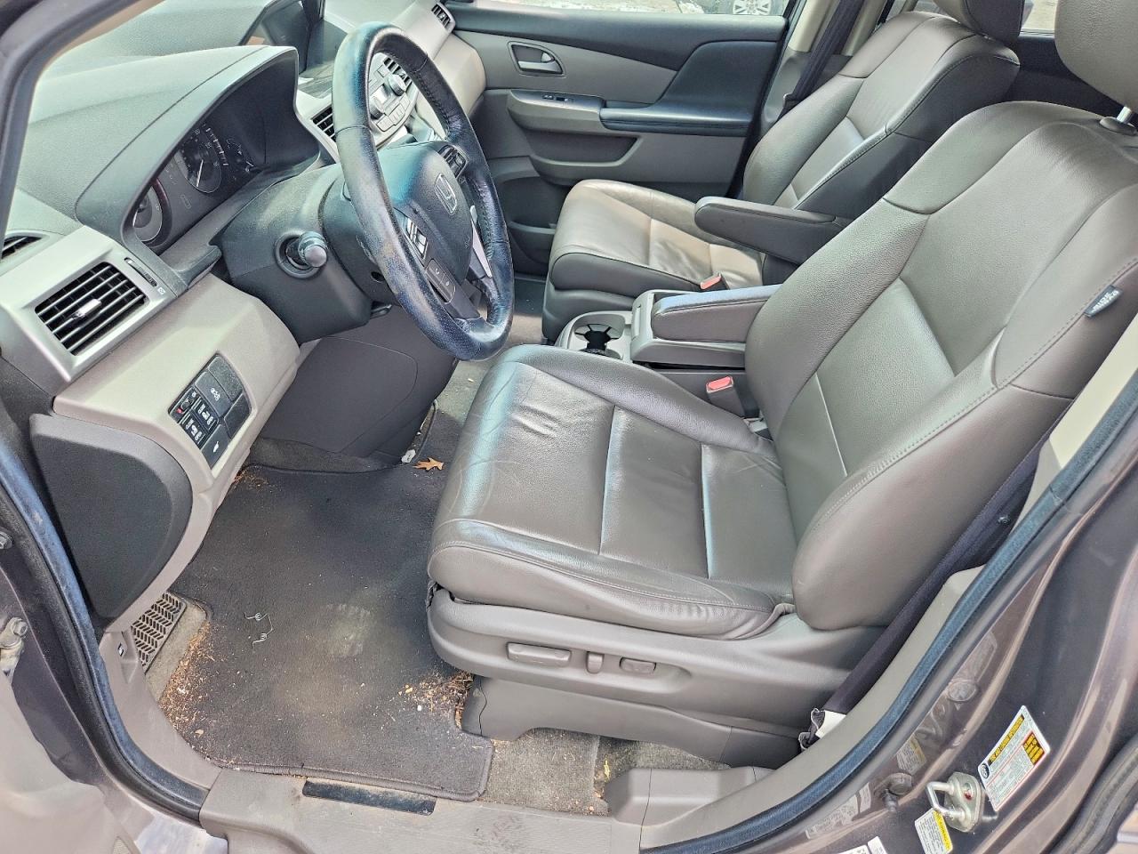 2012 Honda Odyssey Exl Gray vin: 5FNRL5H68CB076012