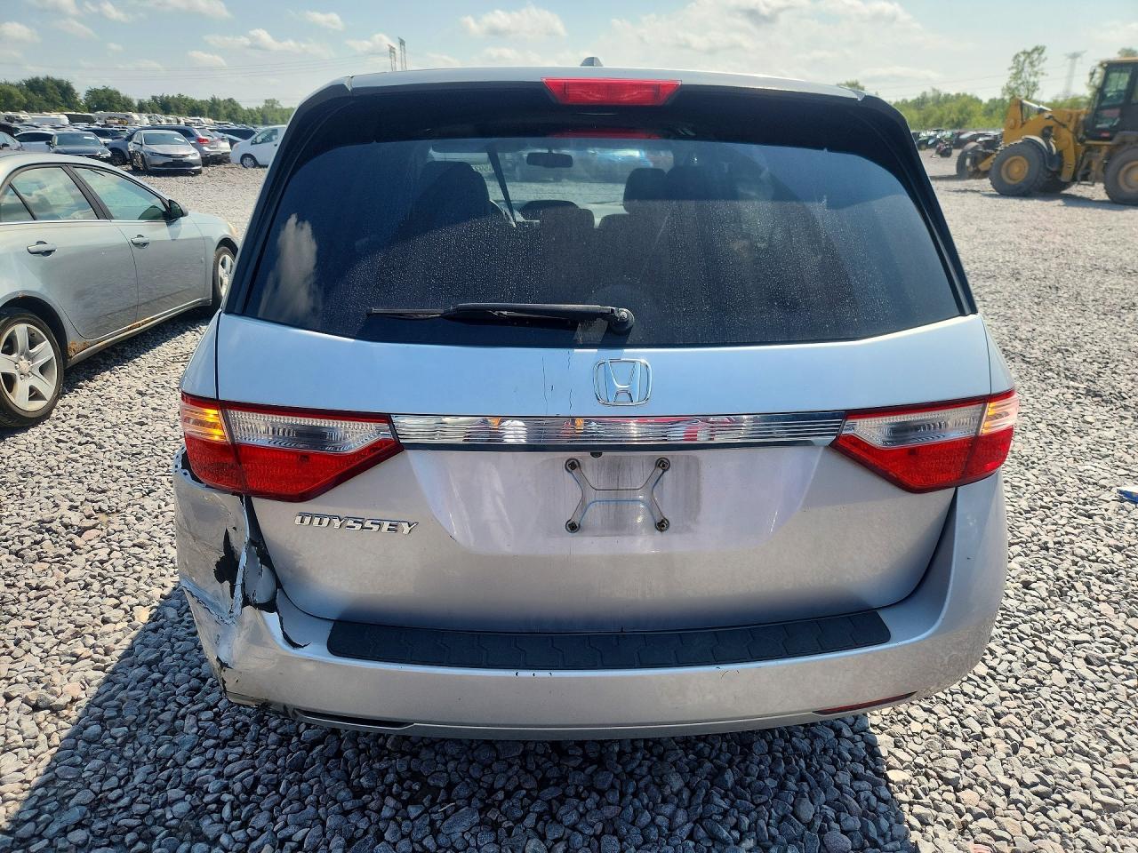 2012 Honda Odyssey Exl Silver vin: 5FNRL5H68CB088564