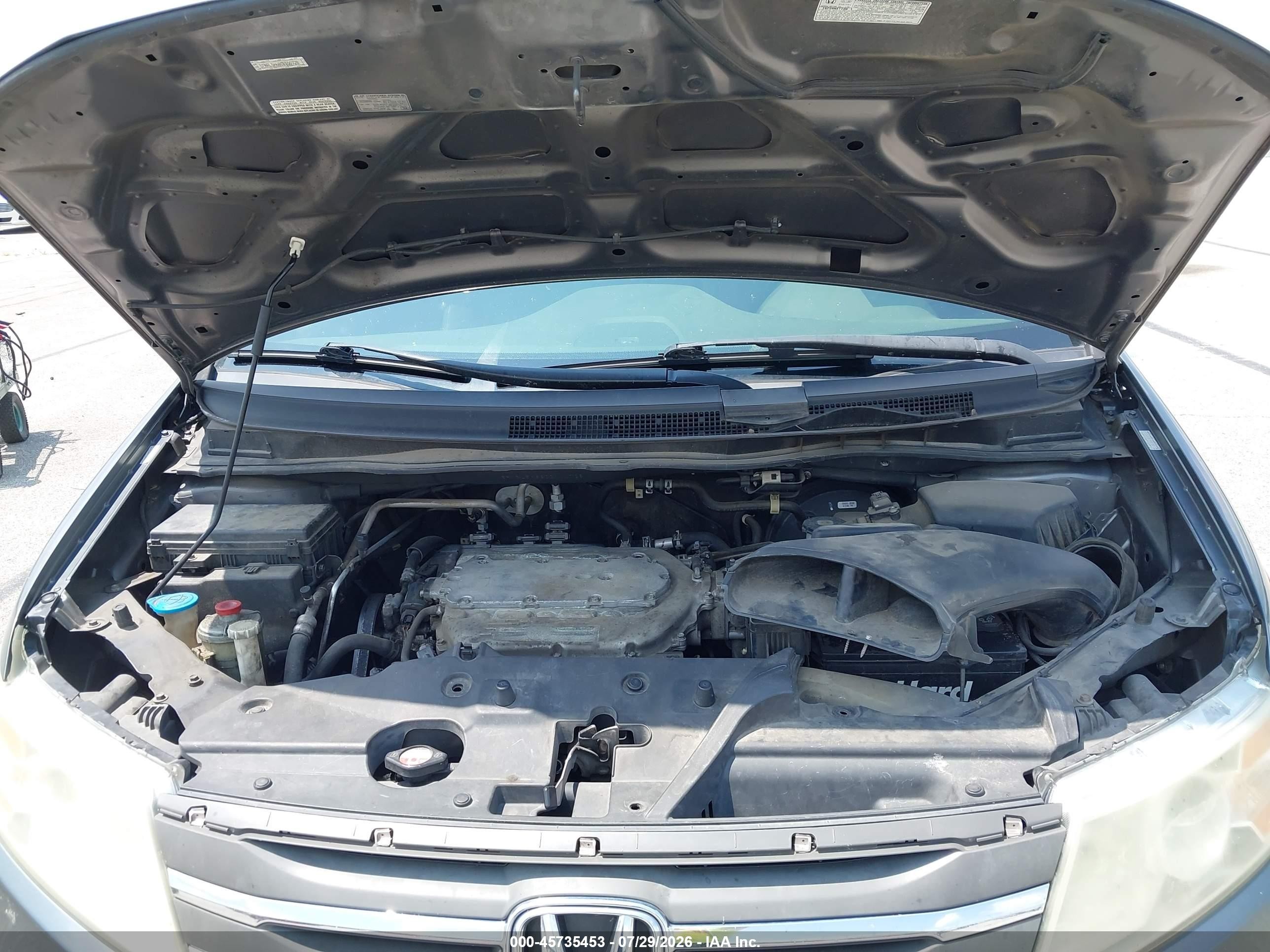 2012 Honda Odyssey Ex-l Gray vin: 5FNRL5H68CB100728