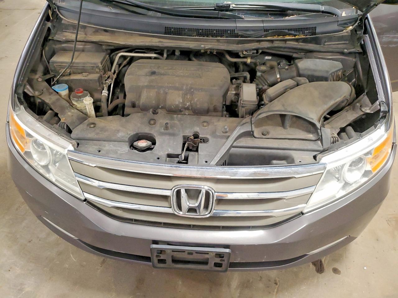 2012 Honda Odyssey Exl Gray vin: 5FNRL5H68CB111552