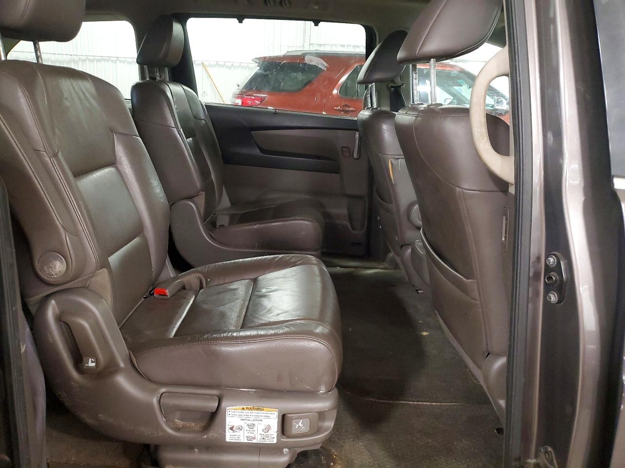 2012 Honda Odyssey Exl Gray vin: 5FNRL5H68CB111552