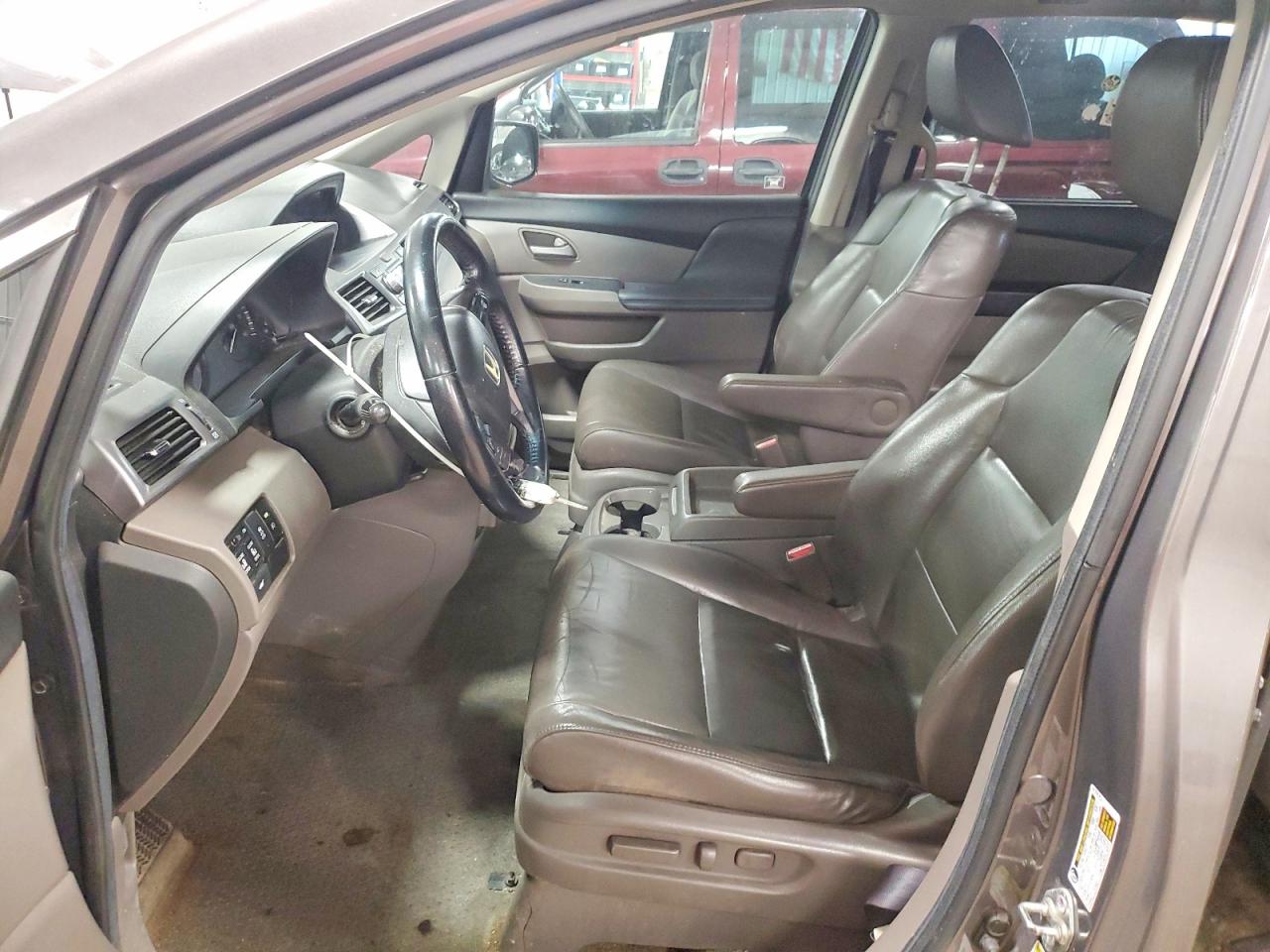 2012 Honda Odyssey Exl Gray vin: 5FNRL5H68CB111552