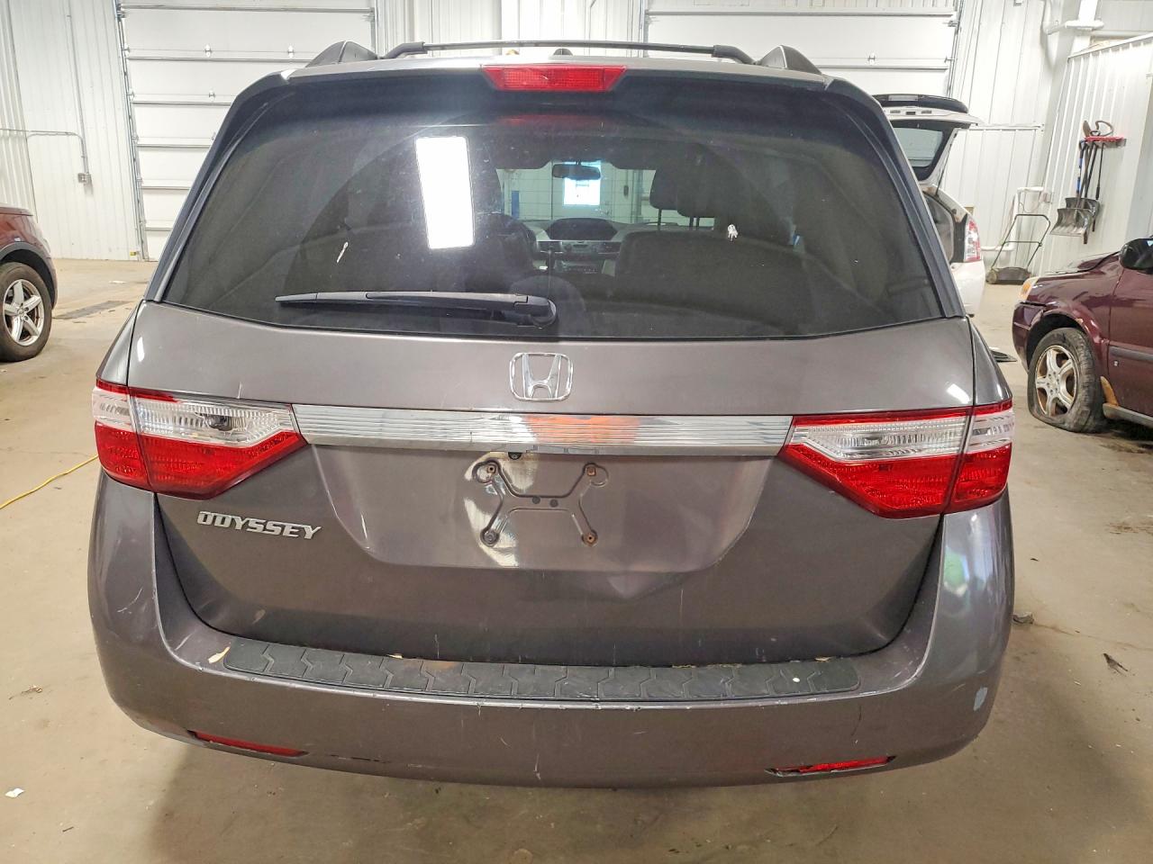 2012 Honda Odyssey Exl Gray vin: 5FNRL5H68CB111552