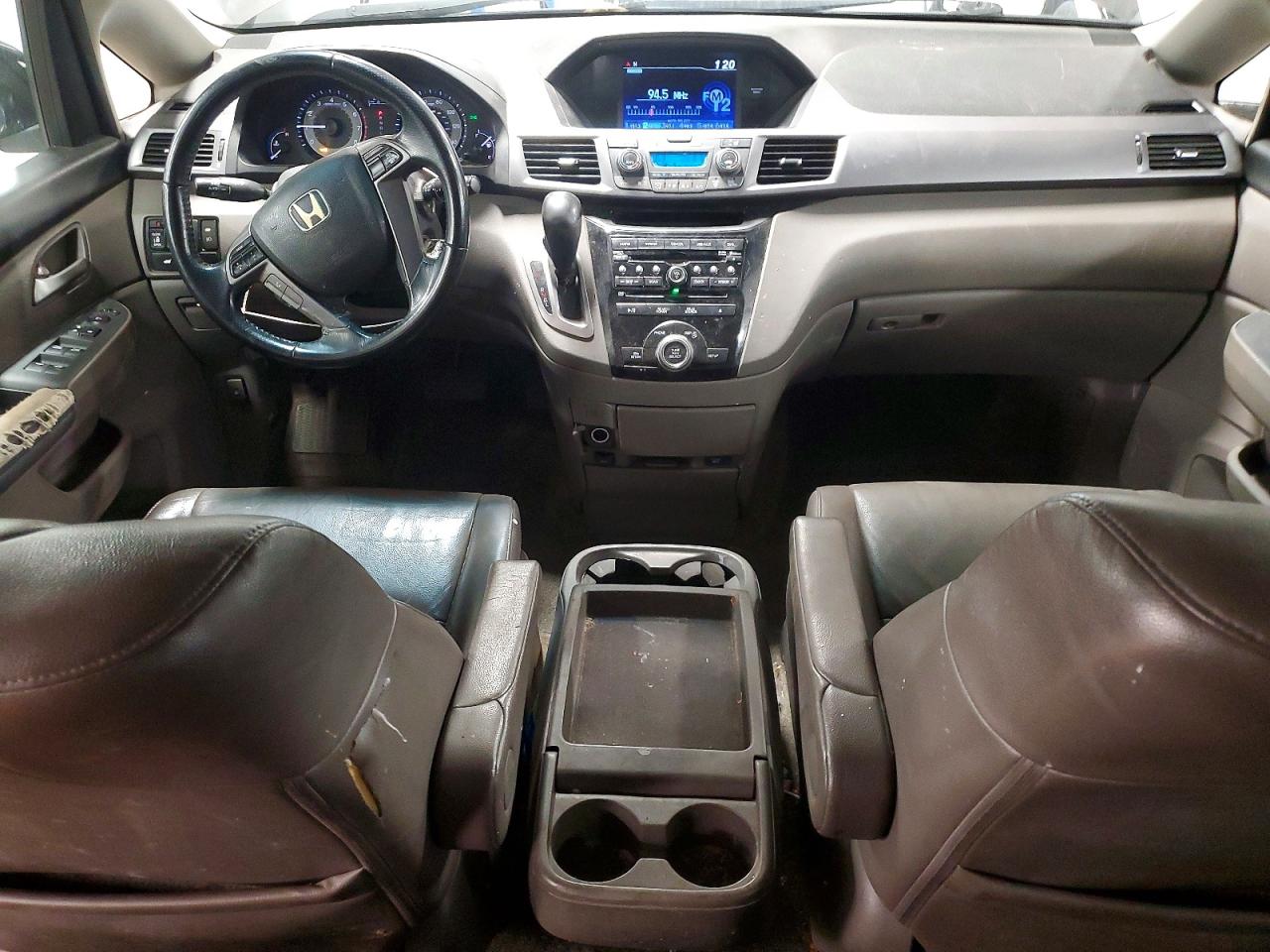 2012 Honda Odyssey Exl Gray vin: 5FNRL5H68CB111552