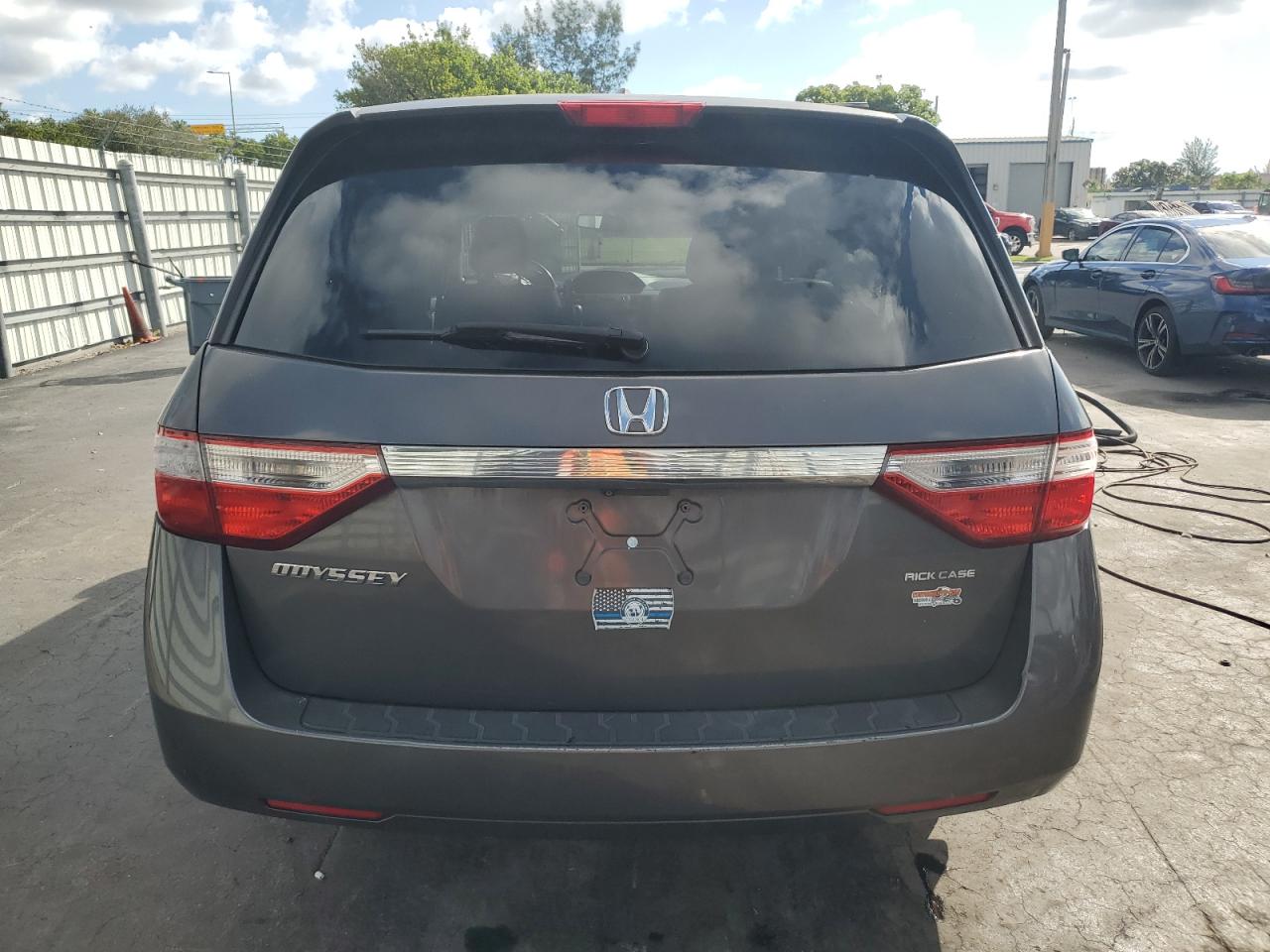 2012 Honda Odyssey Exl Gray vin: 5FNRL5H68CB131722