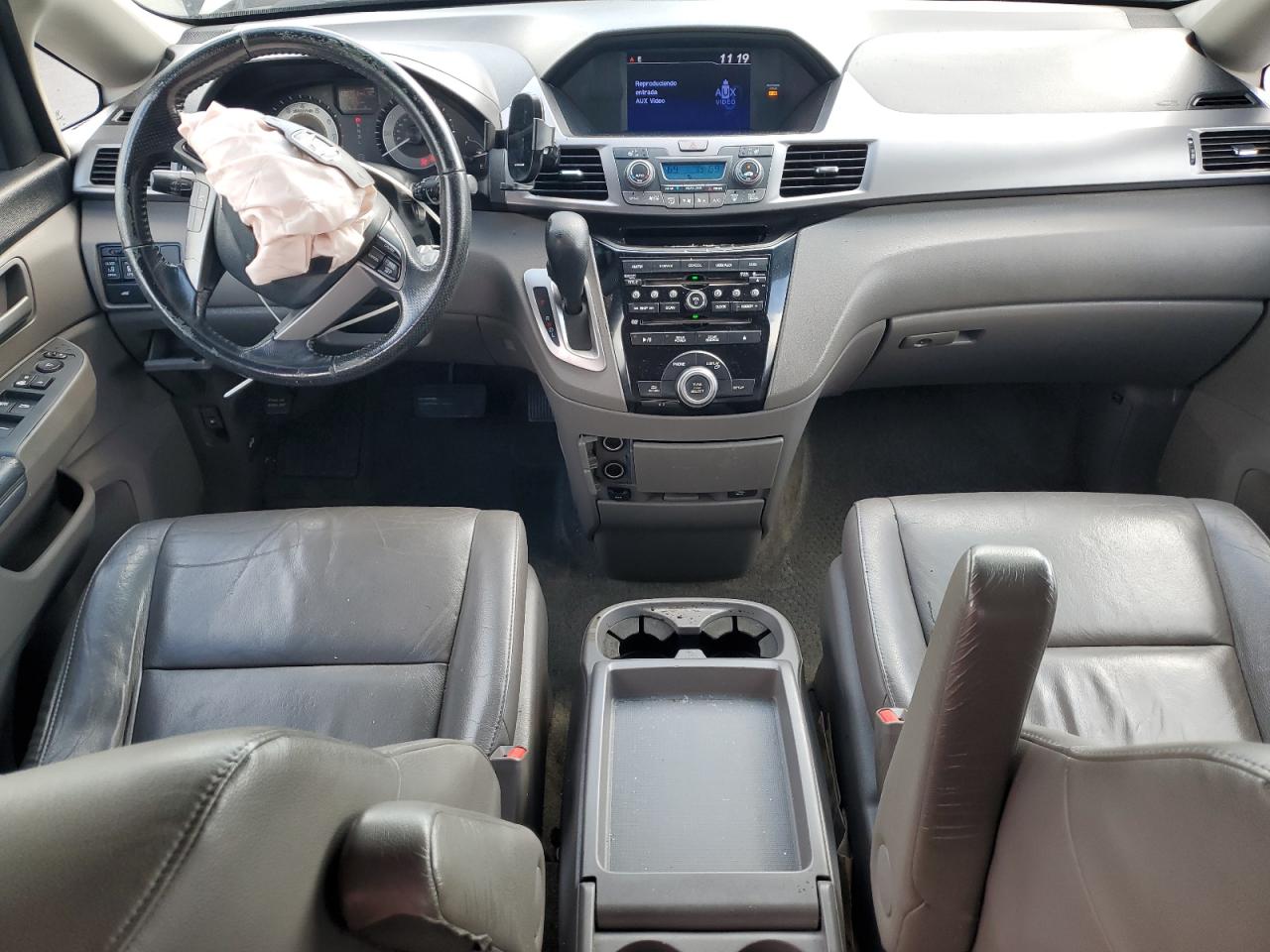 2012 Honda Odyssey Exl Gray vin: 5FNRL5H68CB131722