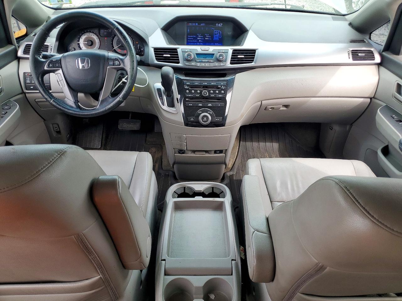 2013 Honda Odyssey Exl Gray vin: 5FNRL5H68DB003661