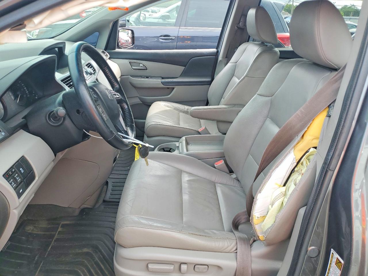 2013 Honda Odyssey Exl Gray vin: 5FNRL5H68DB003661