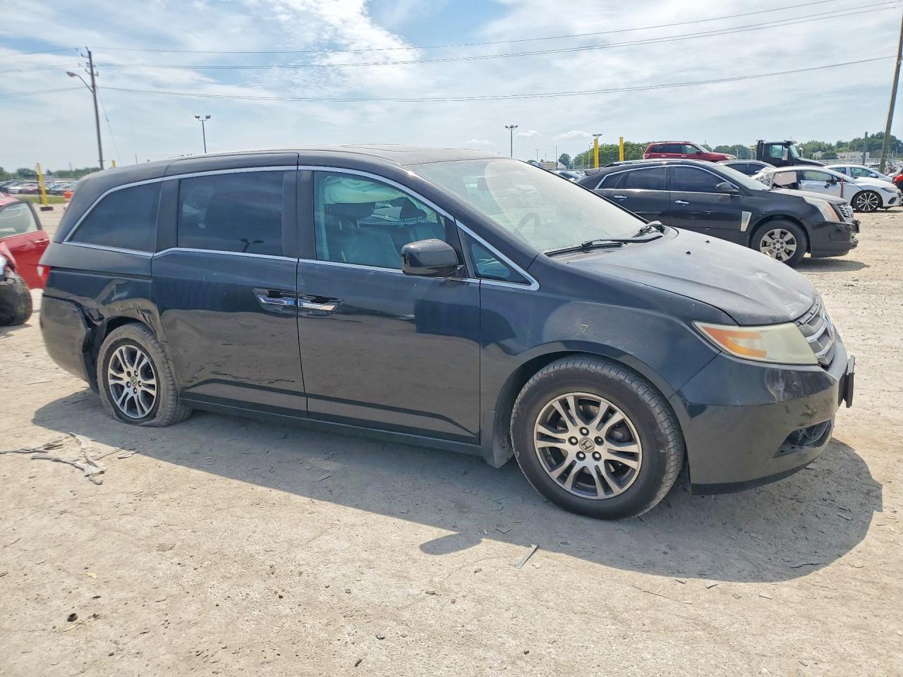 2013 Honda Odyssey Exl Черный vin: 5FNRL5H68DB003921
