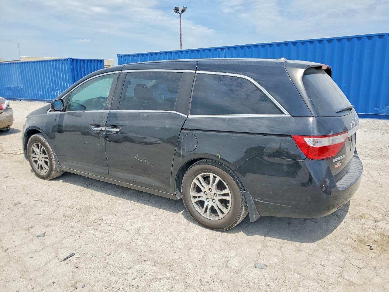 2013 Honda Odyssey Exl Черный vin: 5FNRL5H68DB003921