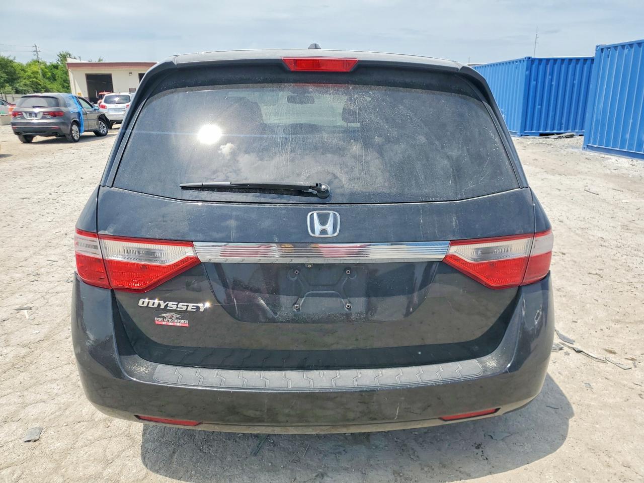 2013 Honda Odyssey Exl Черный vin: 5FNRL5H68DB003921