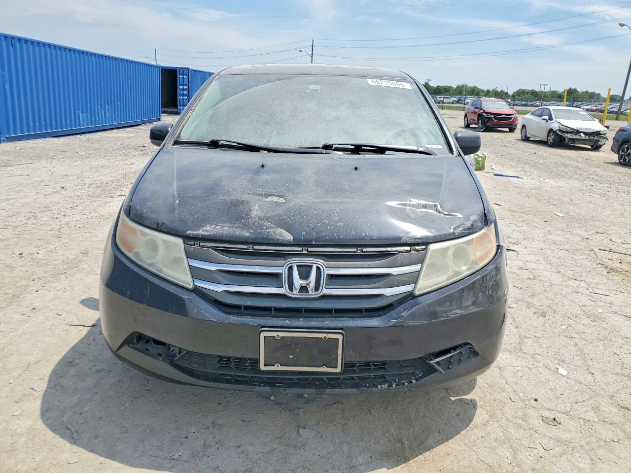 2013 Honda Odyssey Exl Черный vin: 5FNRL5H68DB003921