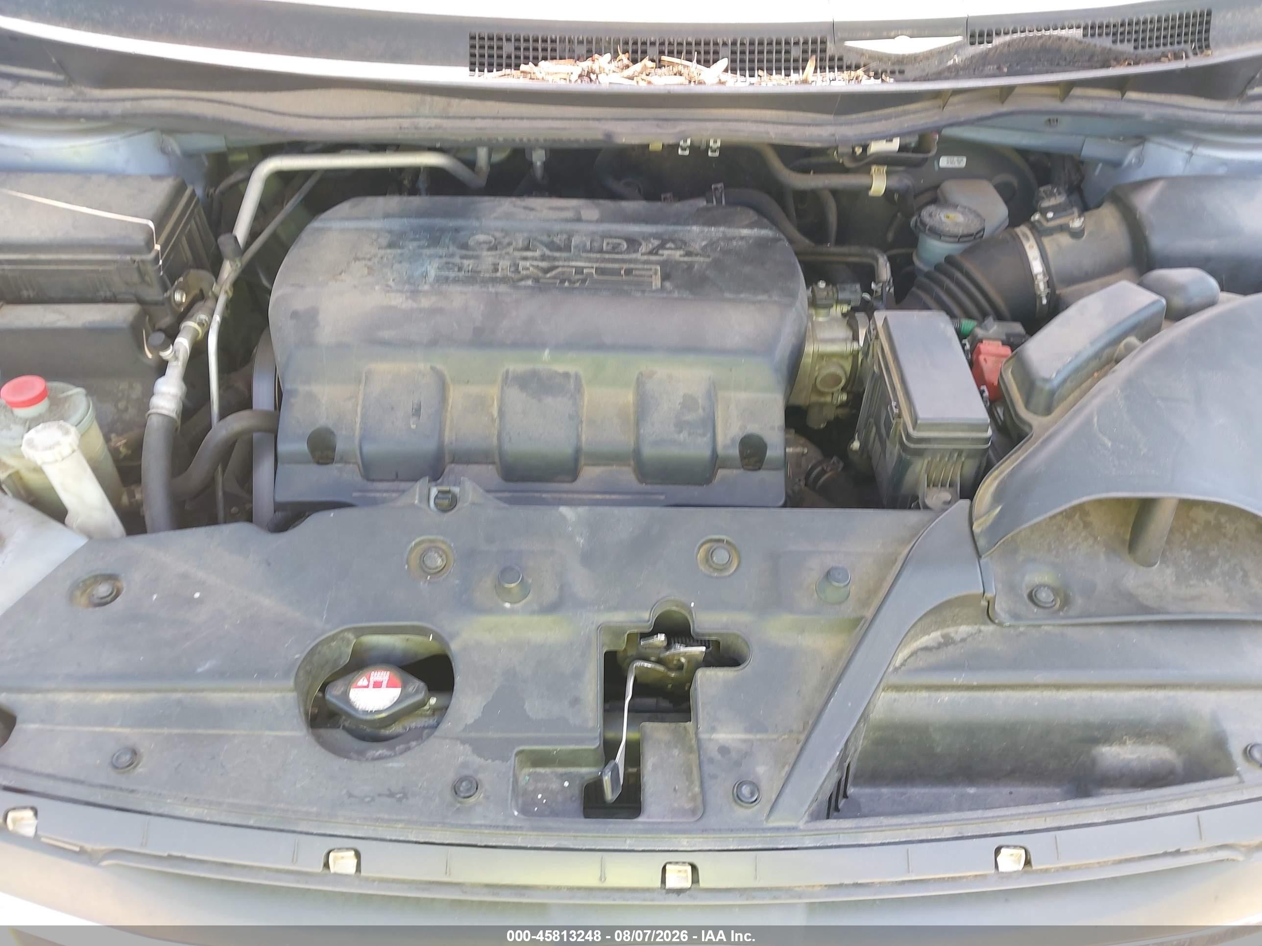 2013 Honda Odyssey Ex-l Light Blue vin: 5FNRL5H68DB017737