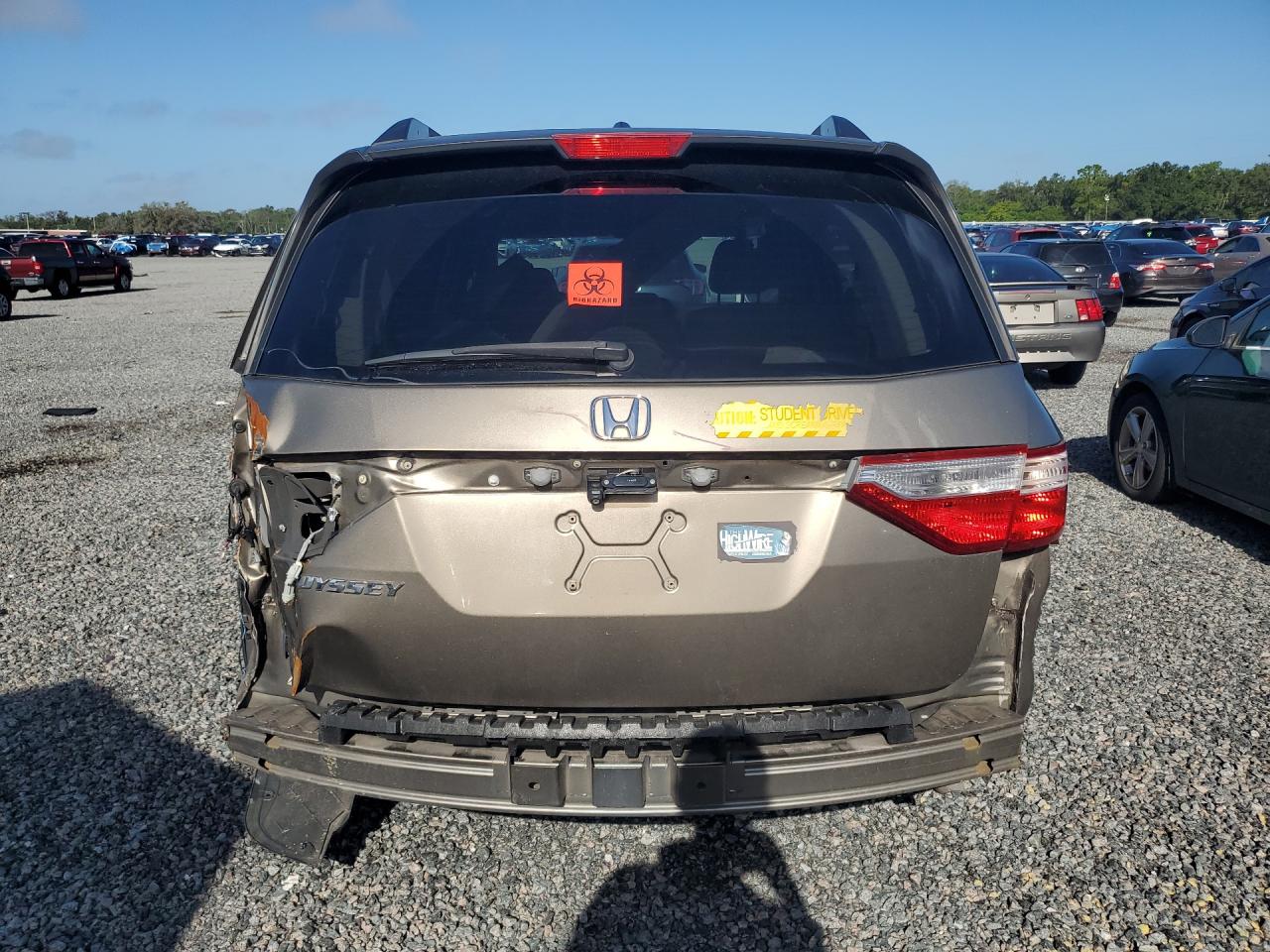 2013 Honda Odyssey Exl Tan vin: 5FNRL5H68DB022632