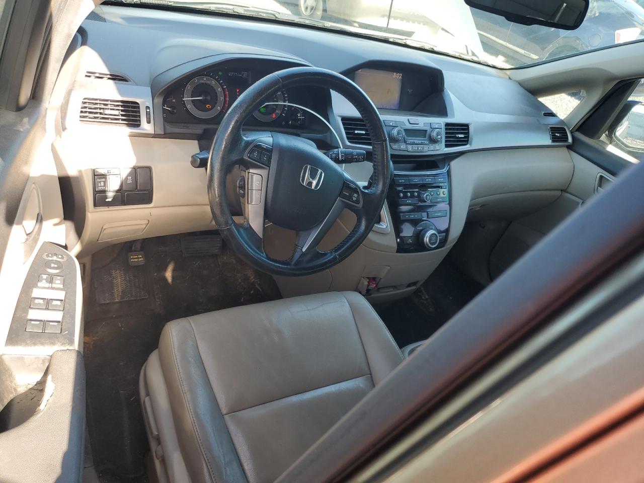2013 Honda Odyssey Exl Tan vin: 5FNRL5H68DB022632