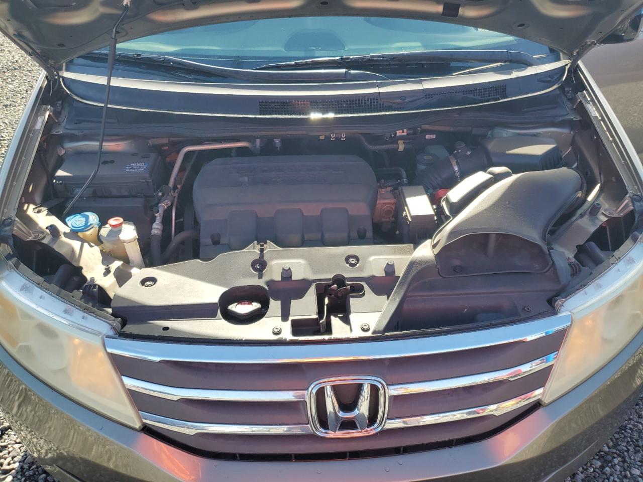 2013 Honda Odyssey Exl Tan vin: 5FNRL5H68DB022632