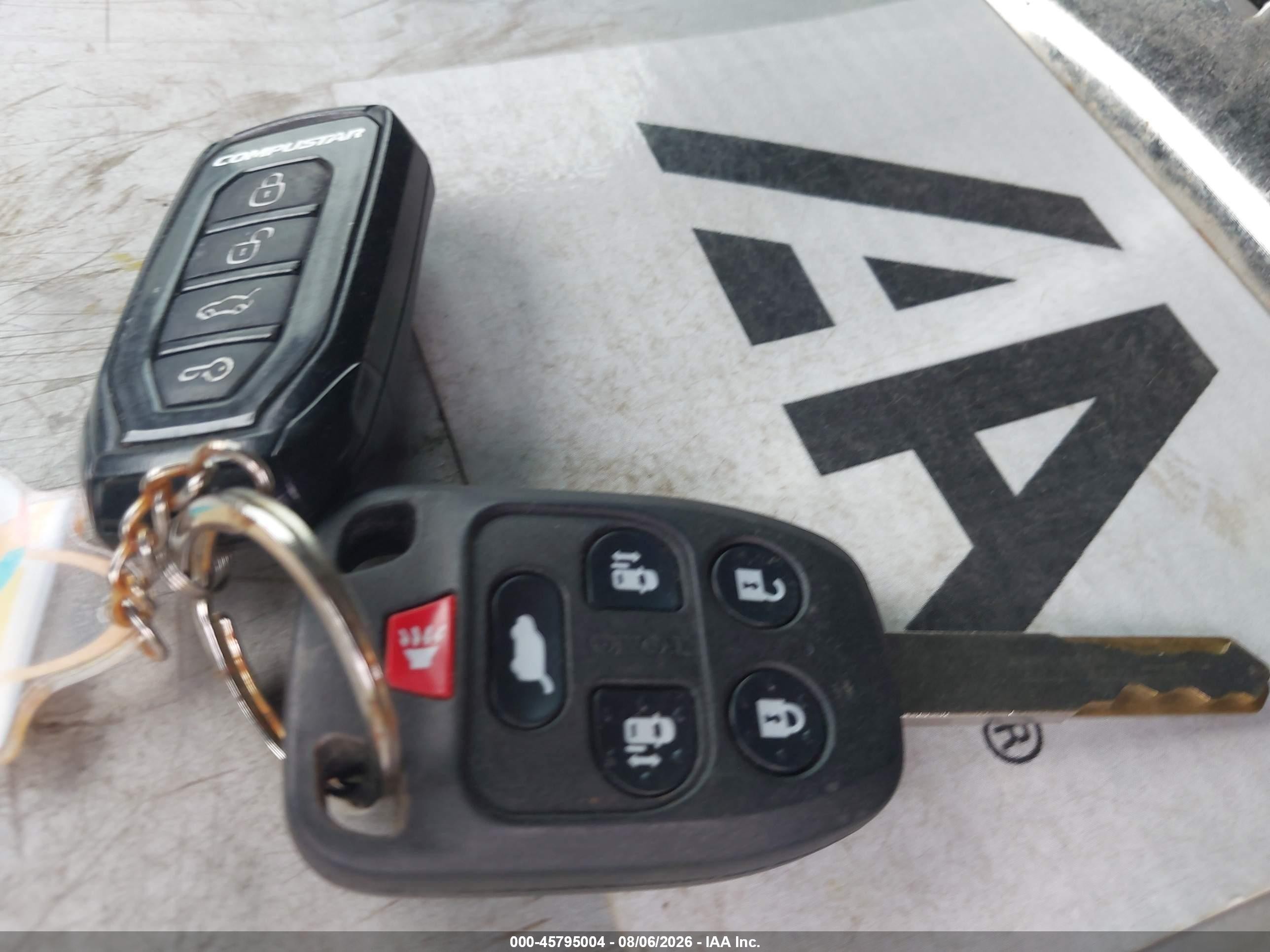 2013 Honda Odyssey Ex-l Серый vin: 5FNRL5H68DB025935