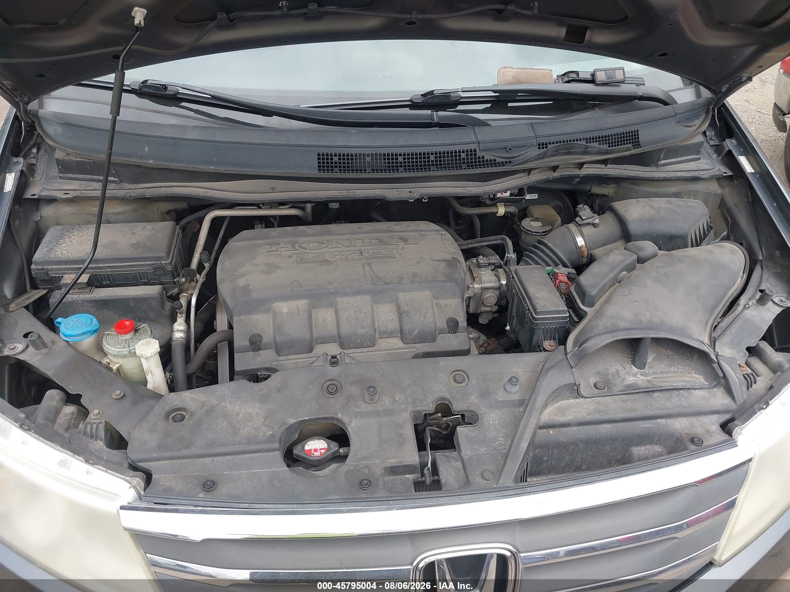 2013 Honda Odyssey Ex-l Серый vin: 5FNRL5H68DB025935