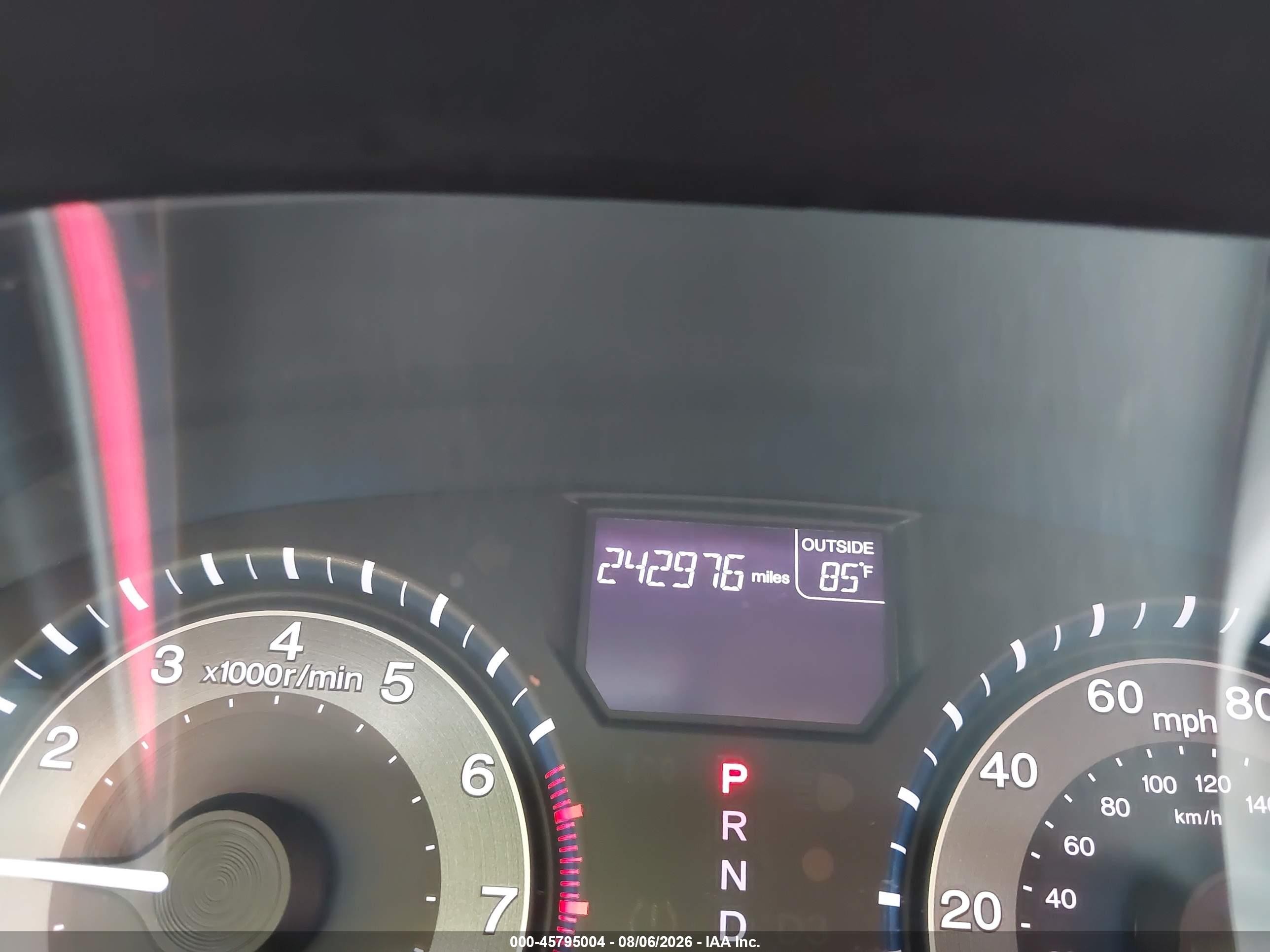 2013 Honda Odyssey Ex-l Серый vin: 5FNRL5H68DB025935