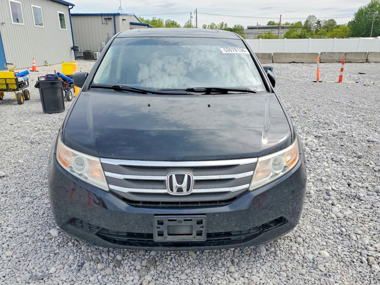 2013 Honda Odyssey Exl Black vin: 5FNRL5H68DB031122