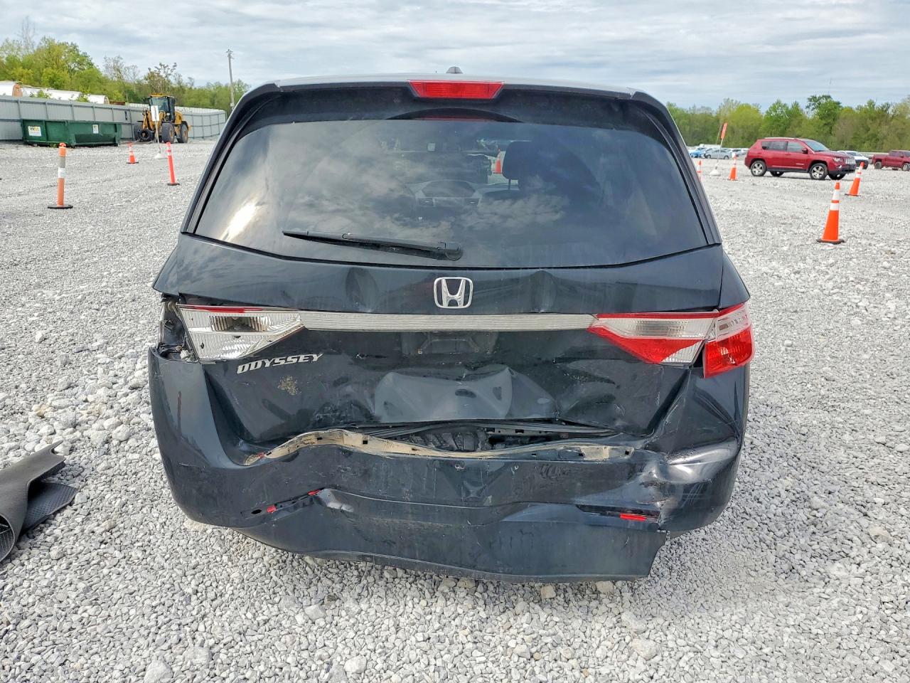 2013 Honda Odyssey Exl Black vin: 5FNRL5H68DB031122