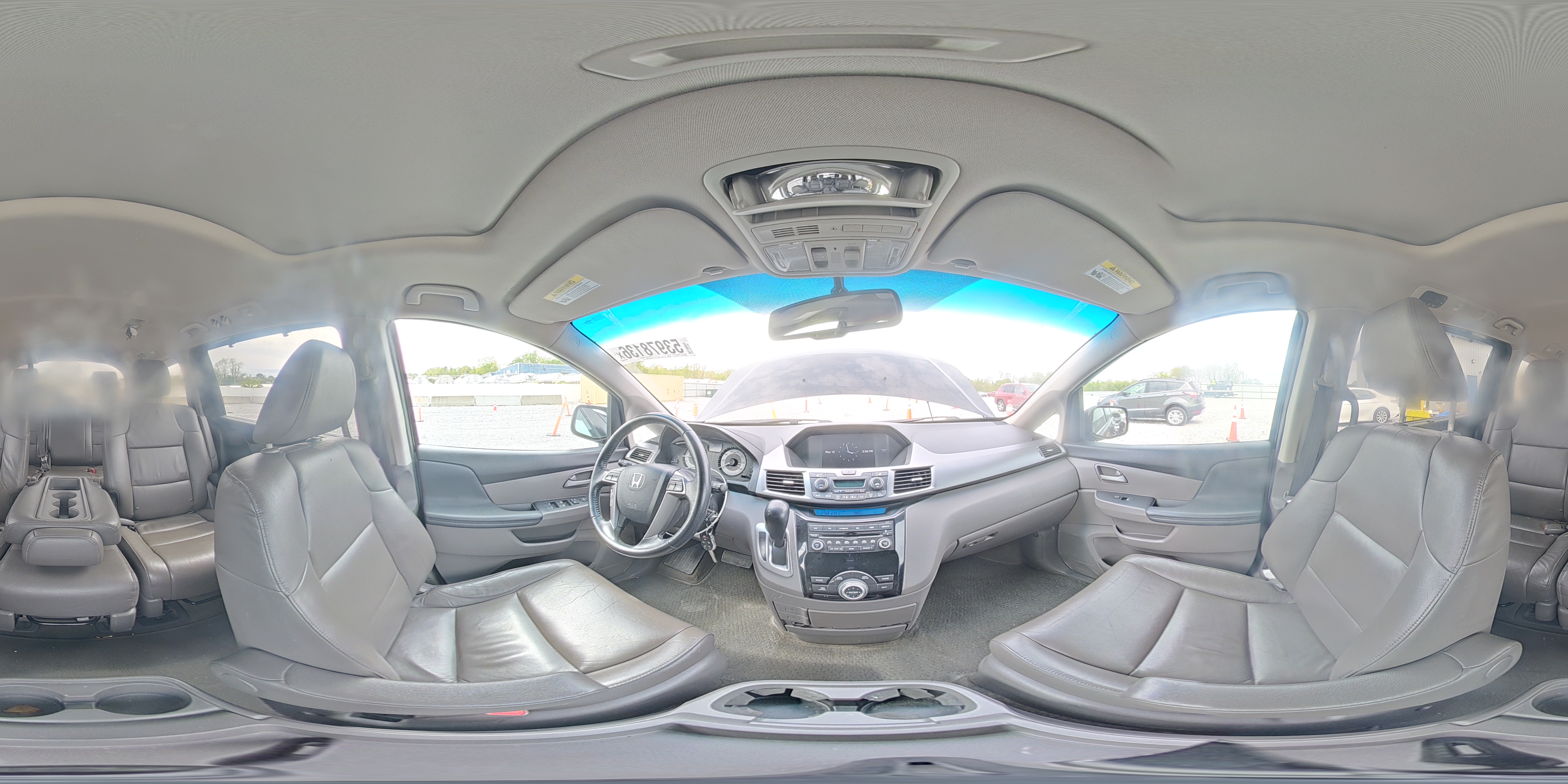 2013 Honda Odyssey Exl Black vin: 5FNRL5H68DB031122
