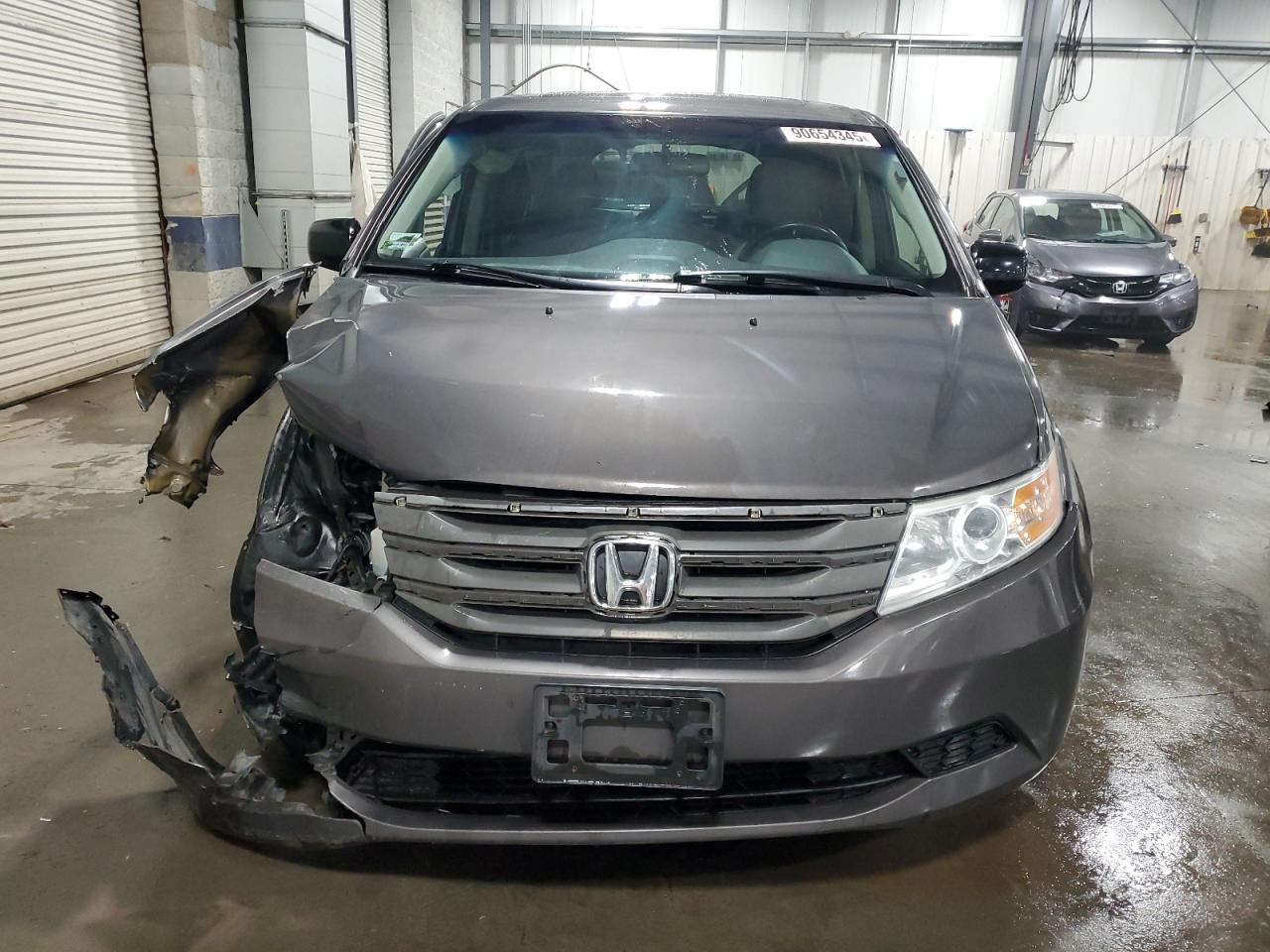 2013 Honda Odyssey Exl Gray vin: 5FNRL5H68DB033162