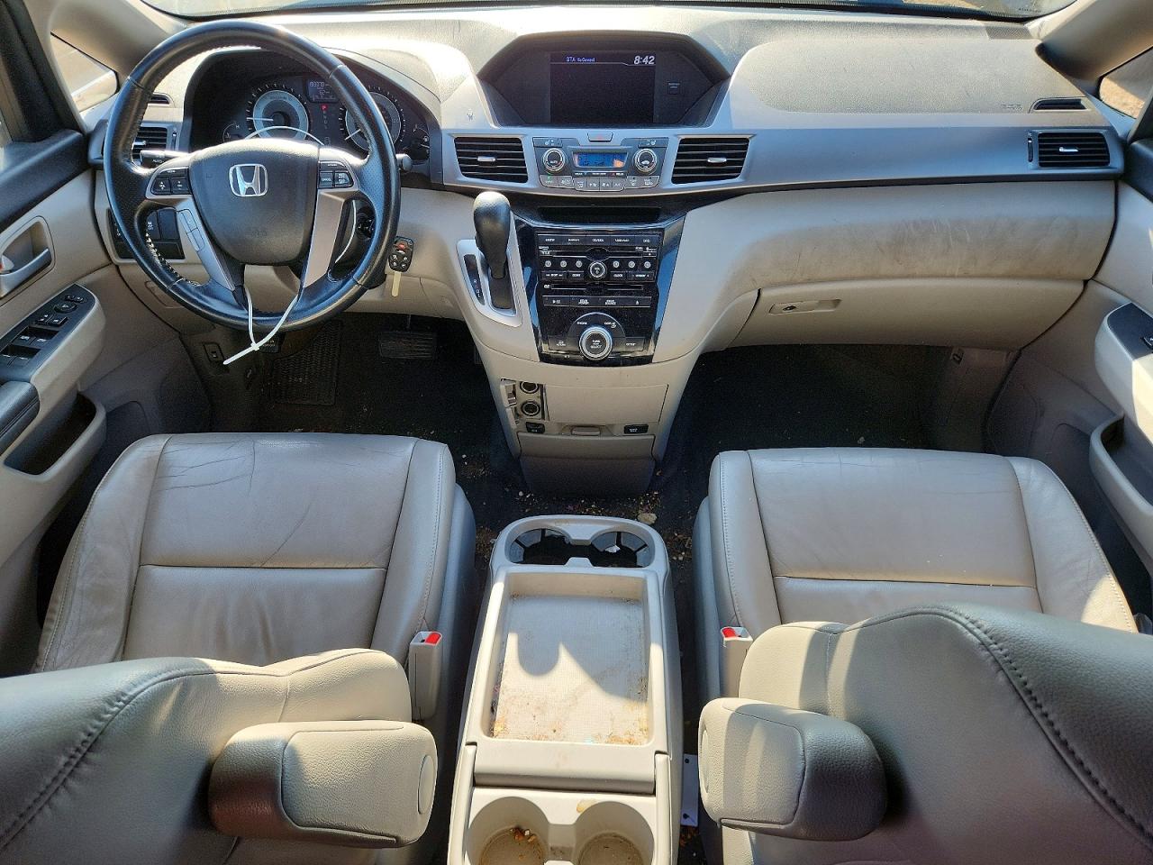 2013 Honda Odyssey Exl Gray vin: 5FNRL5H68DB034635