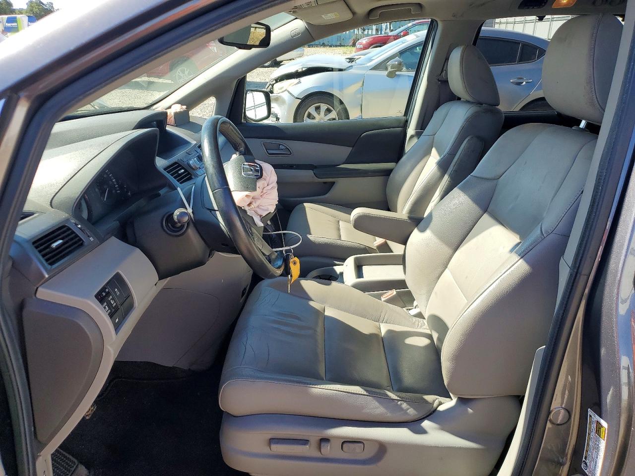 2013 Honda Odyssey Exl Gray vin: 5FNRL5H68DB044467