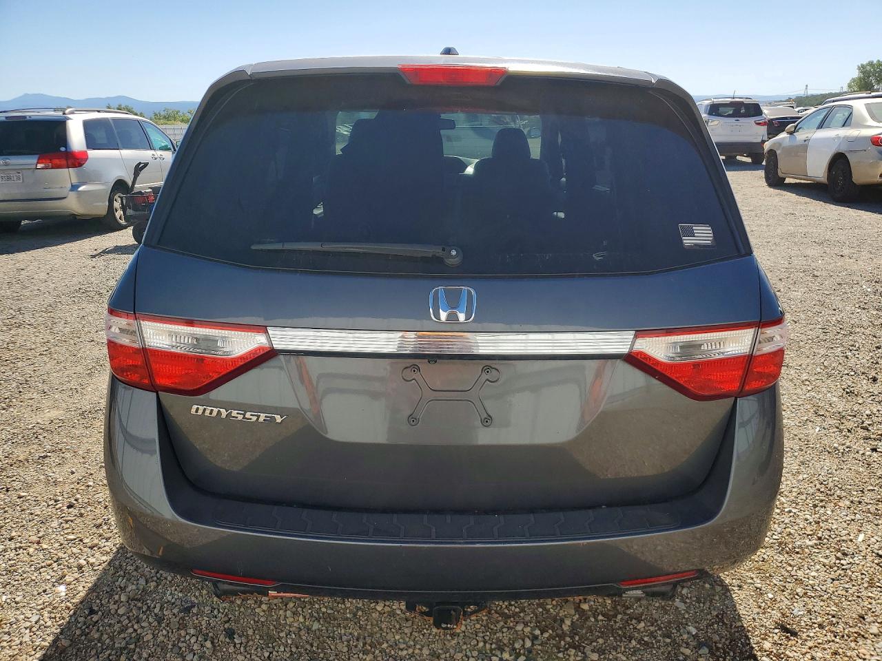 2013 Honda Odyssey Exl Gray vin: 5FNRL5H68DB044467