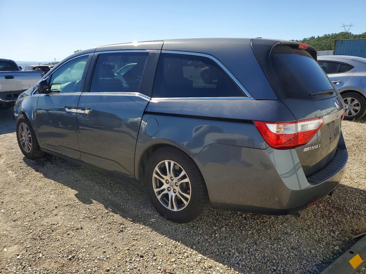 2013 Honda Odyssey Exl Gray vin: 5FNRL5H68DB044467