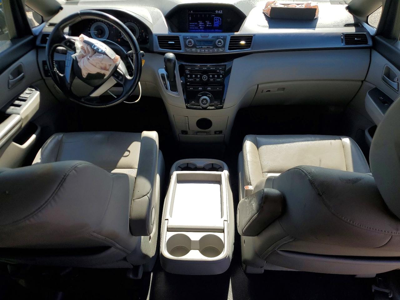 2013 Honda Odyssey Exl Gray vin: 5FNRL5H68DB044467
