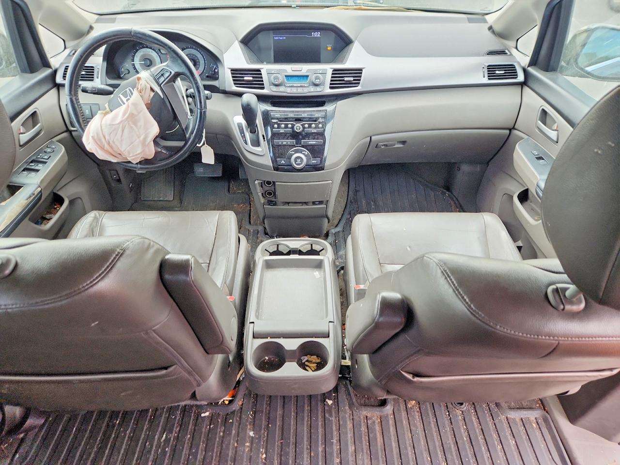 2013 Honda Odyssey Exl Black vin: 5FNRL5H68DB045909